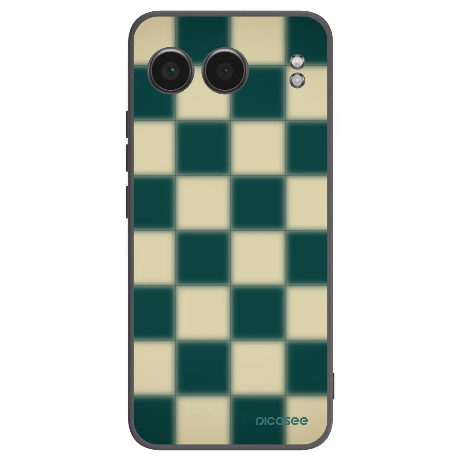 Picasee fekete szilikon tok az alábbi mobiltelefonokra OnePlus Nord 4 - Shadow Chess