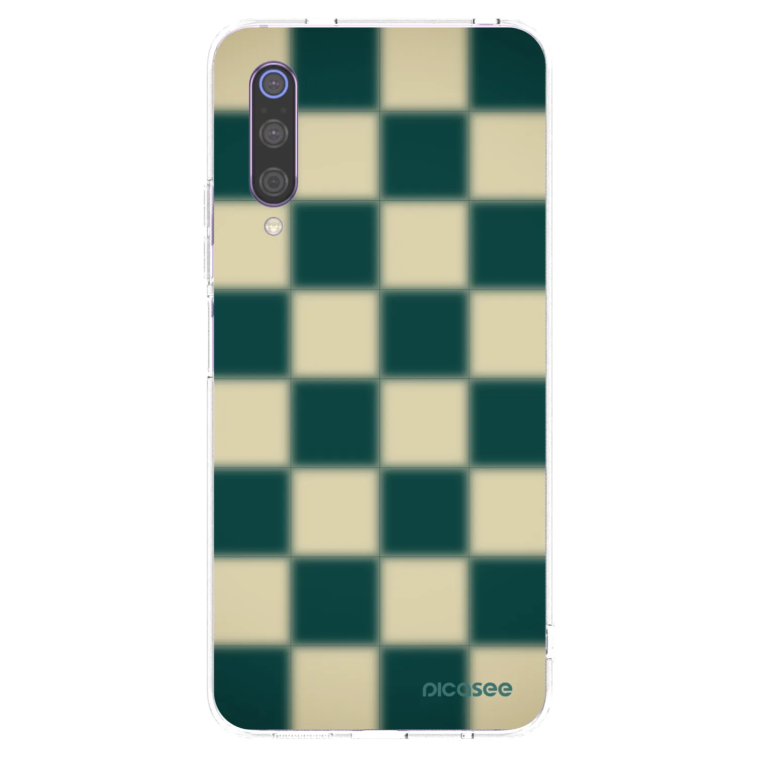 Picasee átlátszó szilikon tok az alábbi mobiltelefonokra Xiaomi Mi 9 - Shadow Chess
