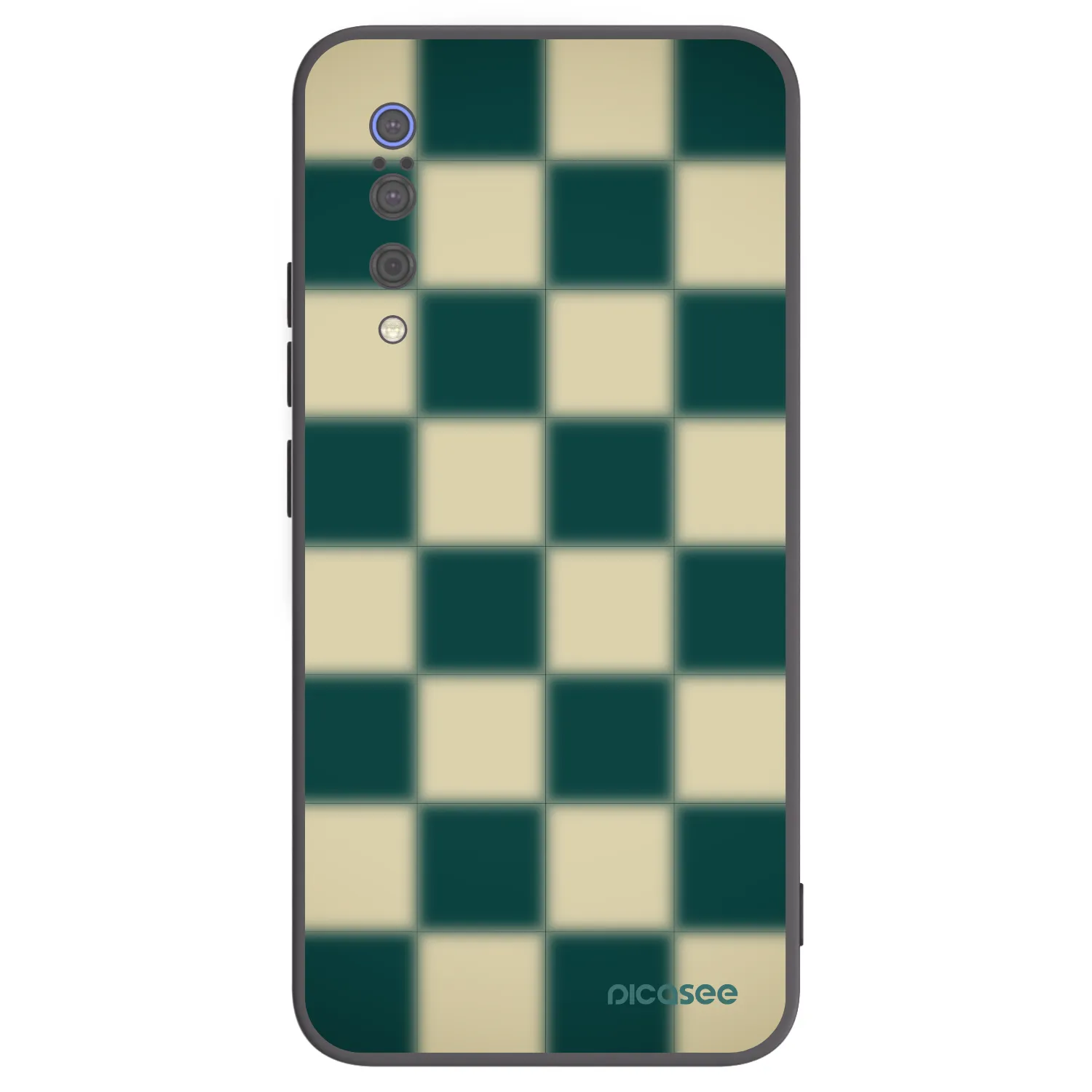 Picasee fekete szilikon tok az alábbi mobiltelefonokra Xiaomi Mi 9 - Shadow Chess