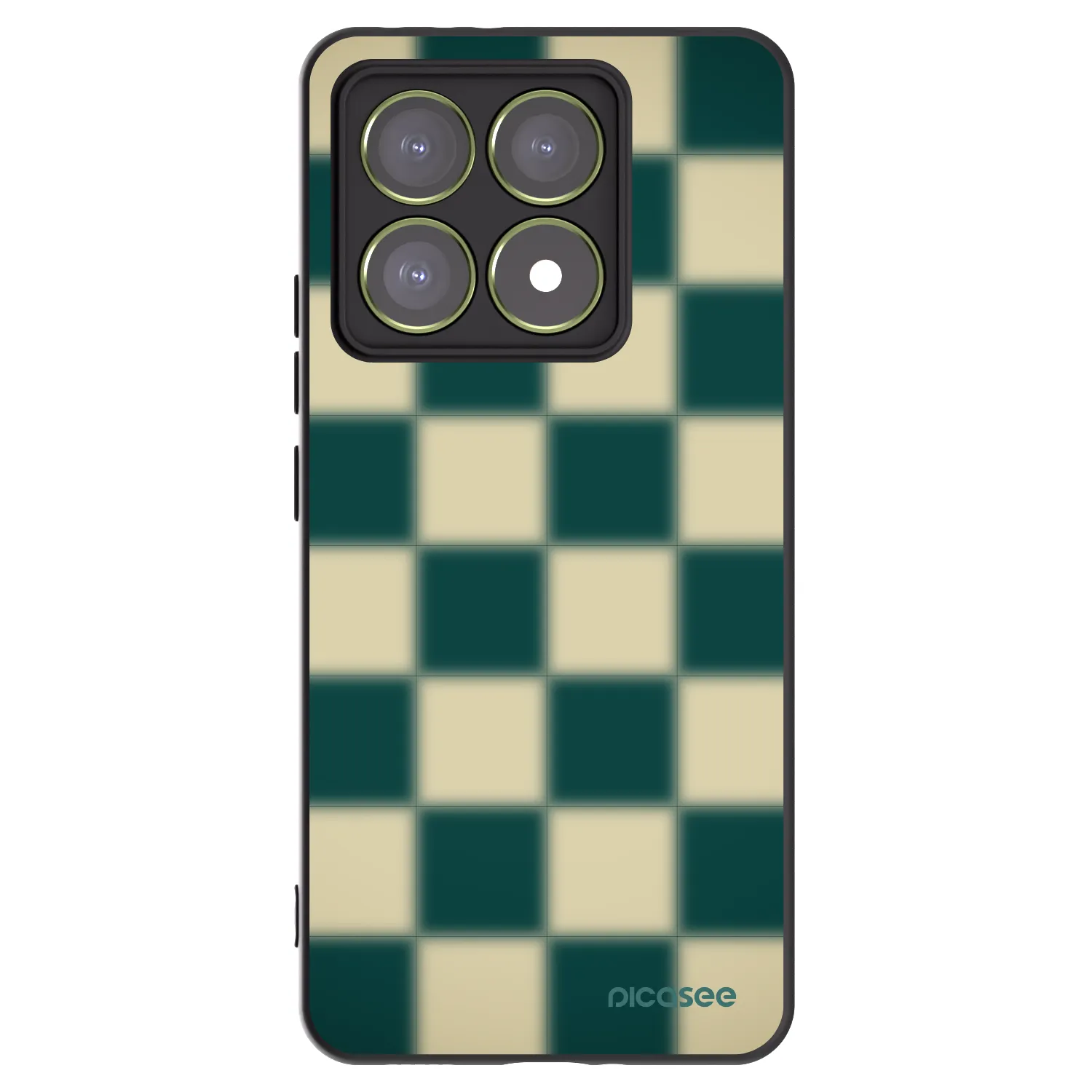 Picasee fekete szilikon tok az alábbi mobiltelefonokra Xiaomi 14T - Shadow Chess