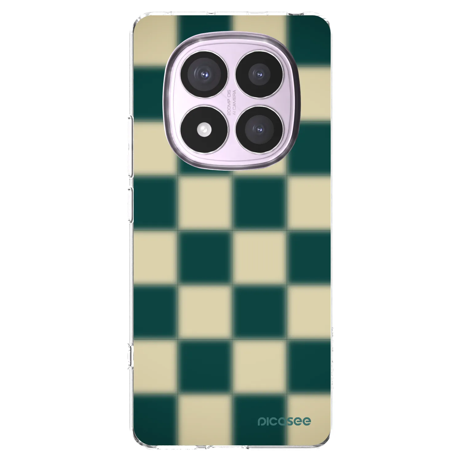 Picasee átlátszó szilikon tok az alábbi mobiltelefonokra Xiaomi Redmi Note 14 Pro 5G - Shadow Chess