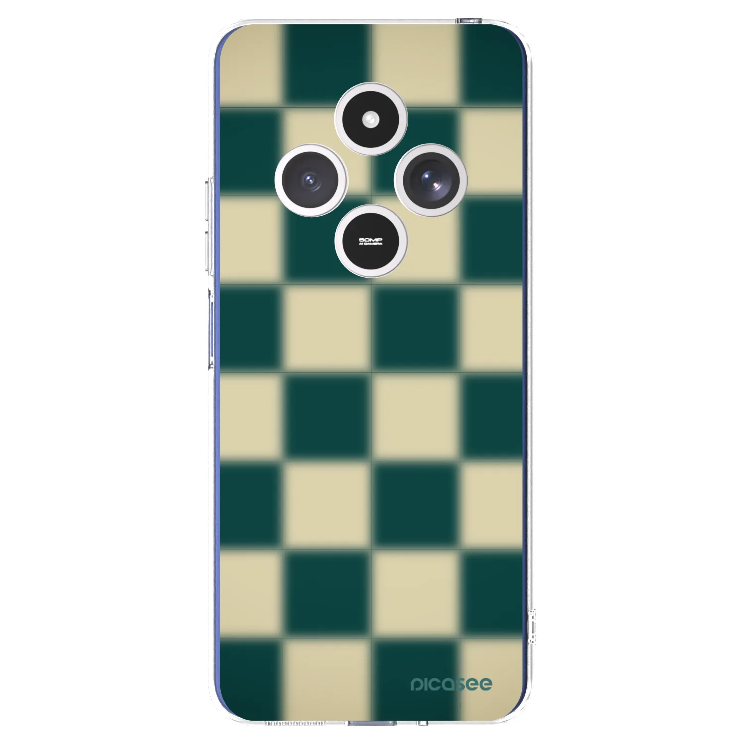 Picasee átlátszó szilikon tok az alábbi mobiltelefonokra Xiaomi Redmi 14C - Shadow Chess