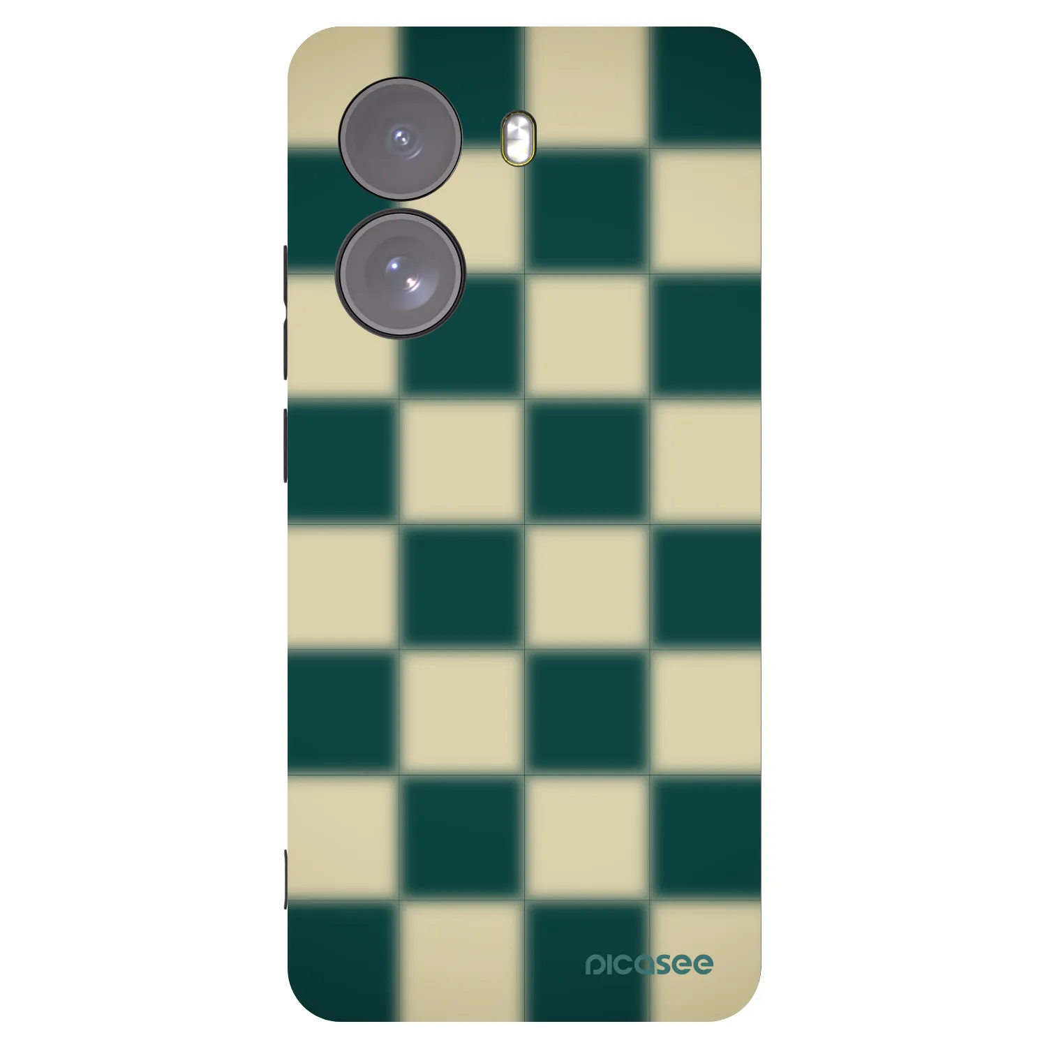 Picasee fekete szilikon tok az alábbi mobiltelefonokra Xiaomi Poco X7 - Shadow Chess