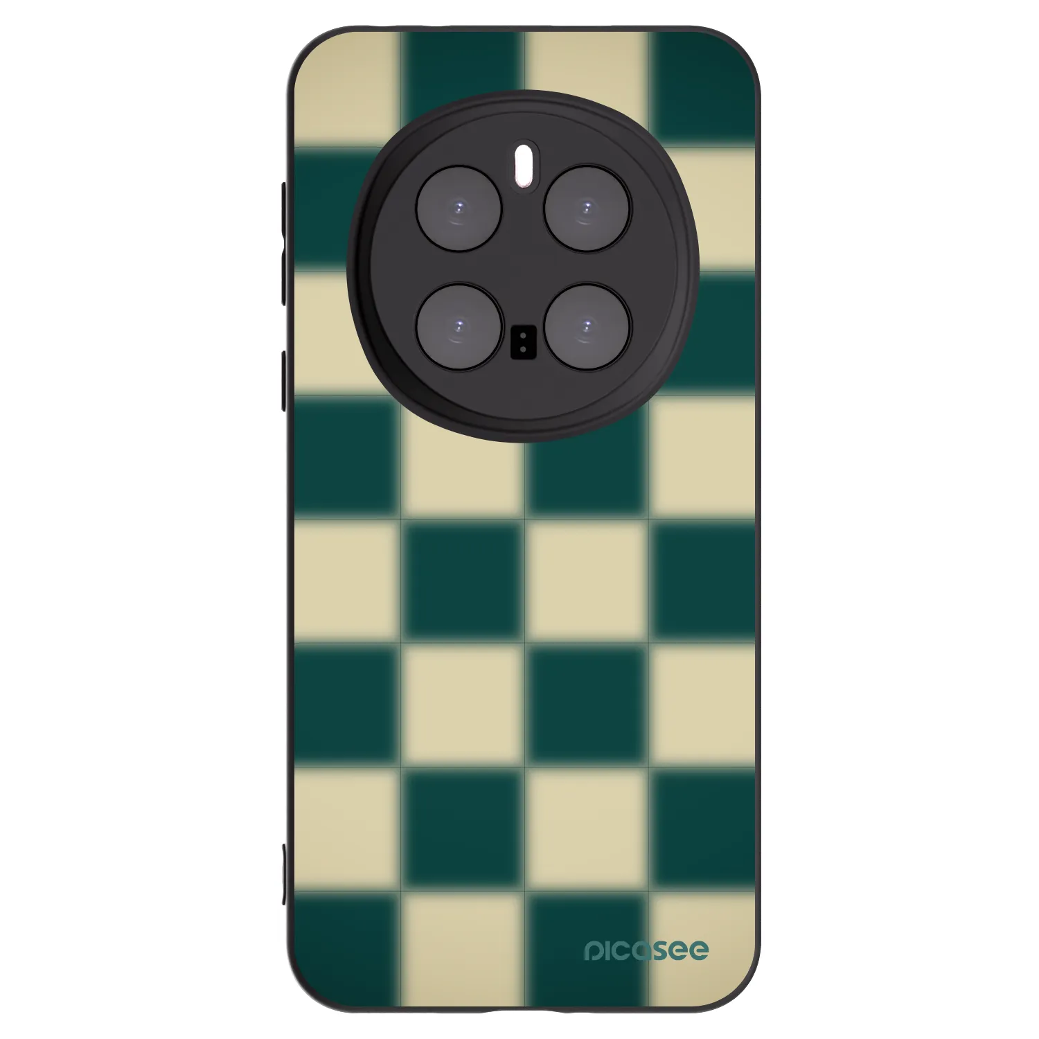Picasee fekete szilikon tok az alábbi mobiltelefonokra Honor Magic7 Pro 5G - Shadow Chess