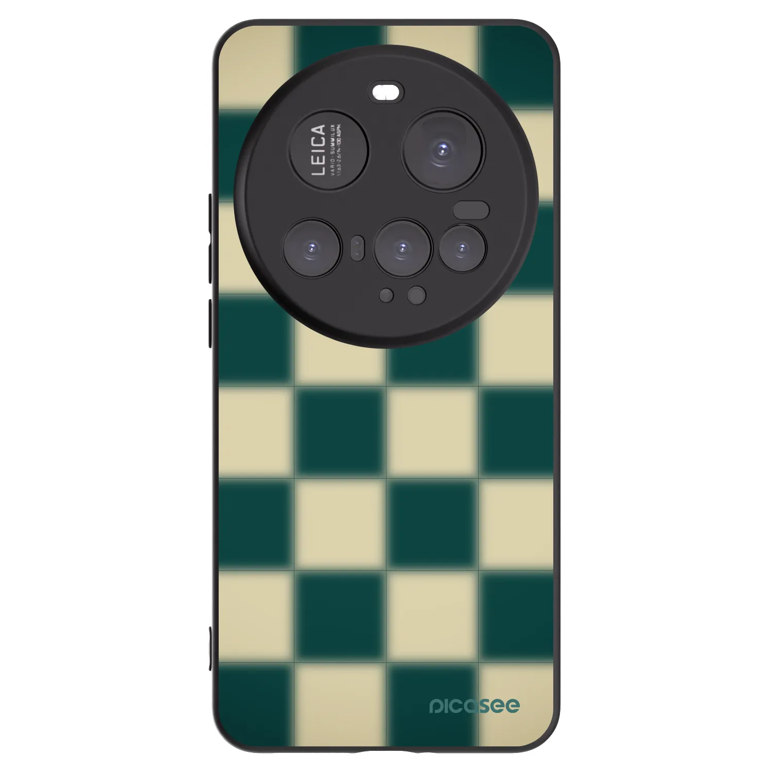 Picasee fekete szilikon tok az alábbi mobiltelefonokra Xiaomi 15 Ultra - Shadow Chess