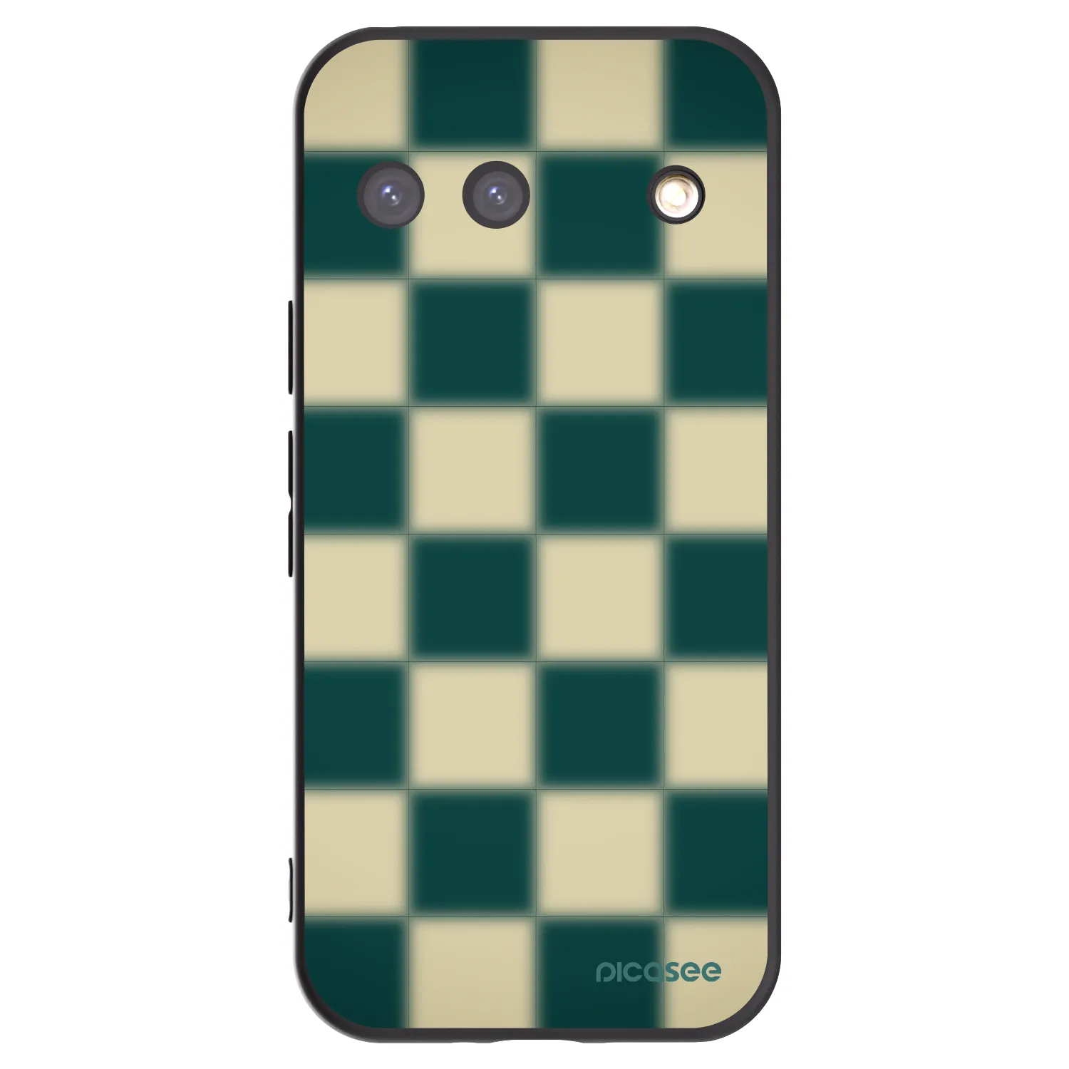 Picasee fekete szilikon tok az alábbi mobiltelefonokra Google Pixel 9 - Shadow Chess