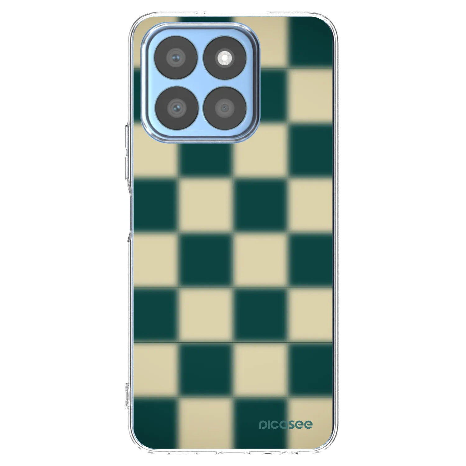 Picasee átlátszó szilikon tok az alábbi mobiltelefonokra Honor X8c - Shadow Chess