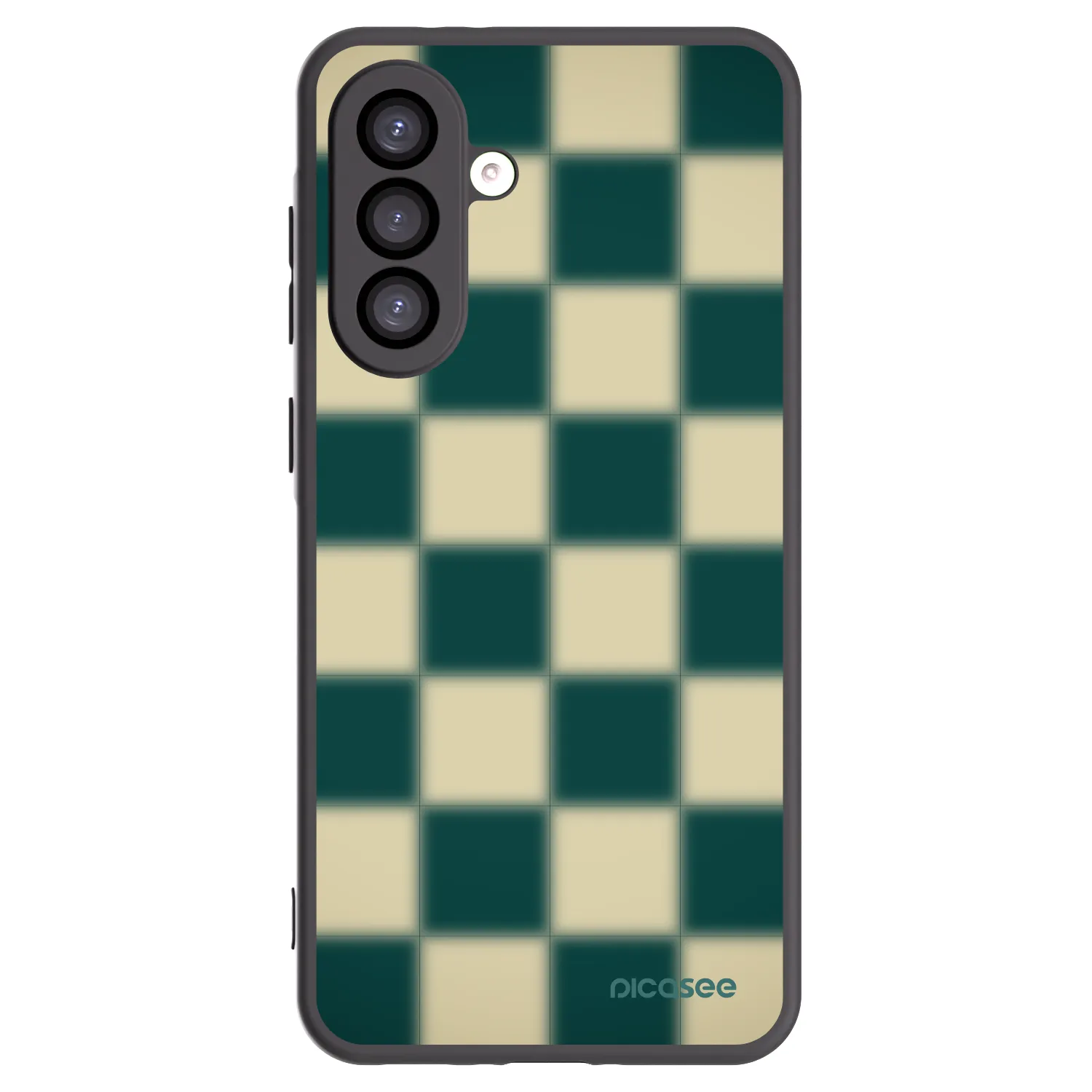 Picasee fekete szilikon tok az alábbi mobiltelefonokra Samsung Galaxy A26 5G A266B - Shadow Chess