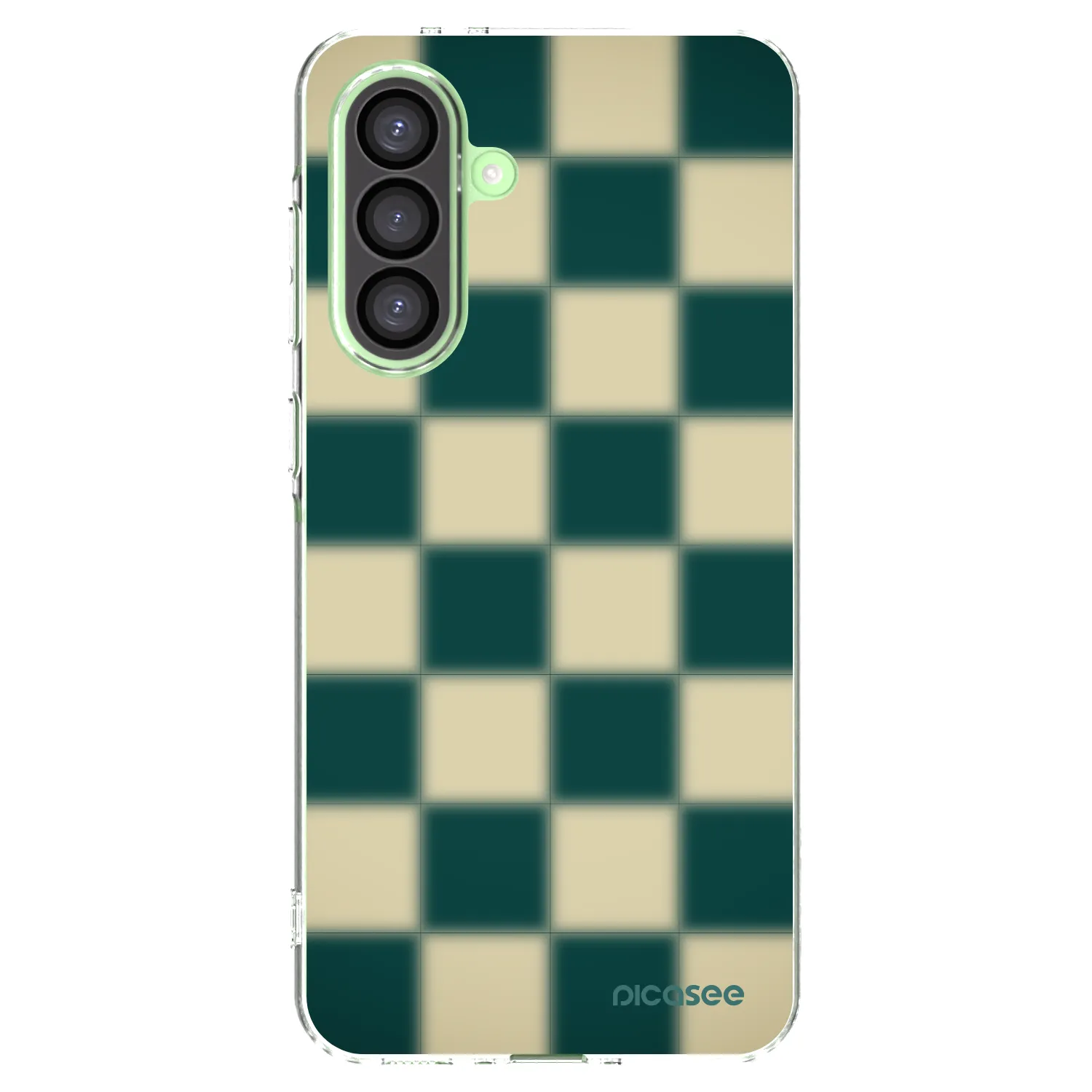 Picasee átlátszó szilikon tok az alábbi mobiltelefonokra Samsung Galaxy A26 5G A266B - Shadow Chess