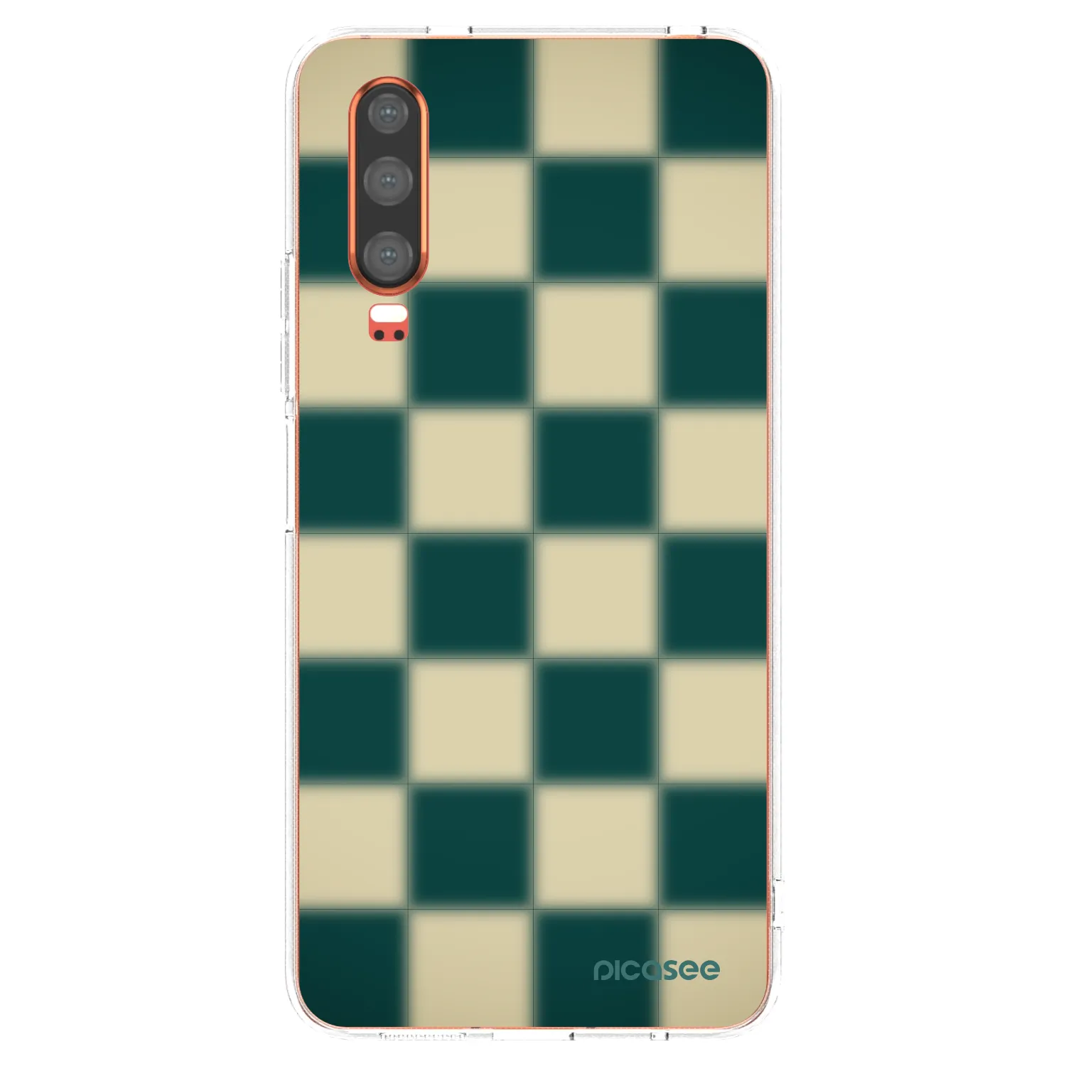 Picasee átlátszó szilikon tok az alábbi mobiltelefonokra Huawei P30 - Shadow Chess