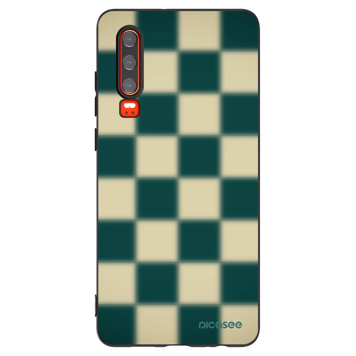 Picasee fekete szilikon tok az alábbi mobiltelefonokra Huawei P30 - Shadow Chess