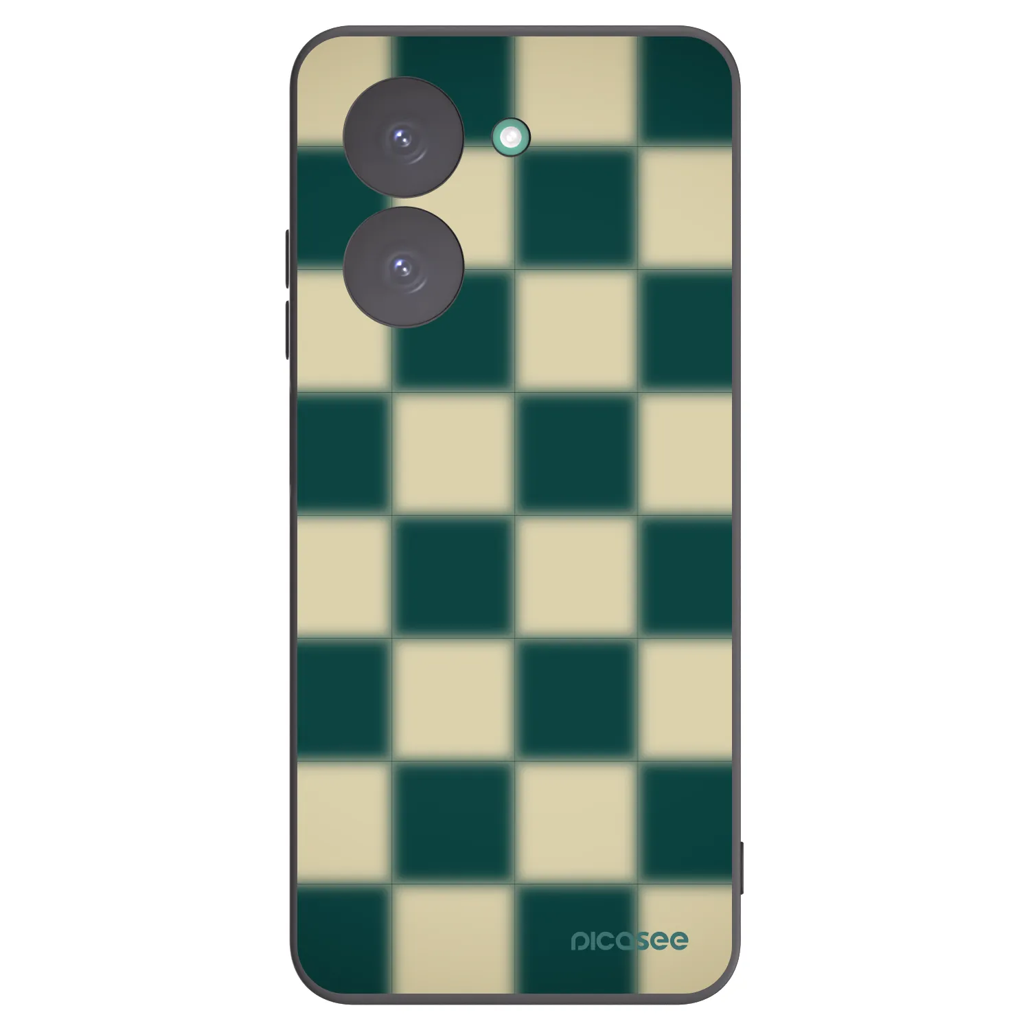 Picasee fekete szilikon tok az alábbi mobiltelefonokra Xiaomi Redmi A5 - Shadow Chess