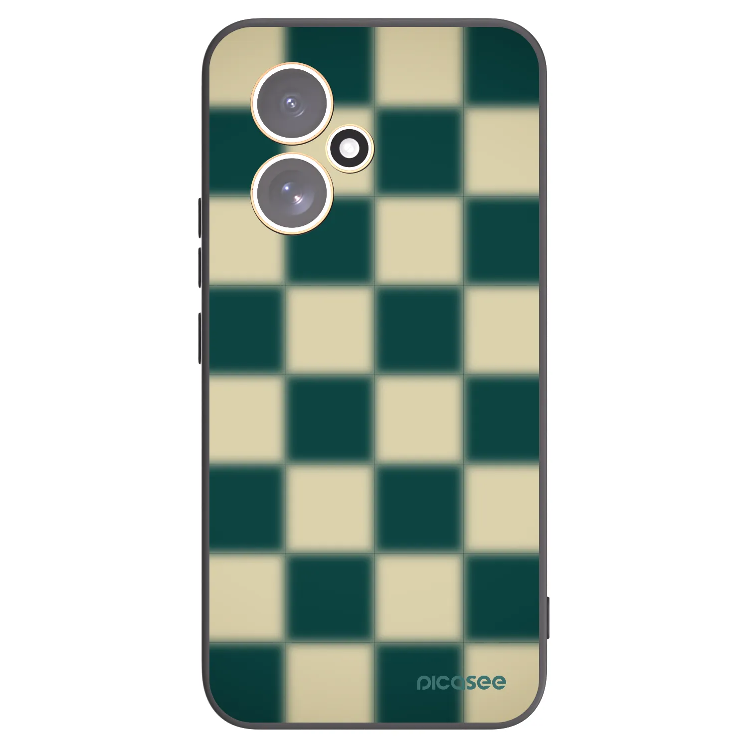 Picasee fekete szilikon tok az alábbi mobiltelefonokra Honor 400 5G - Shadow Chess
