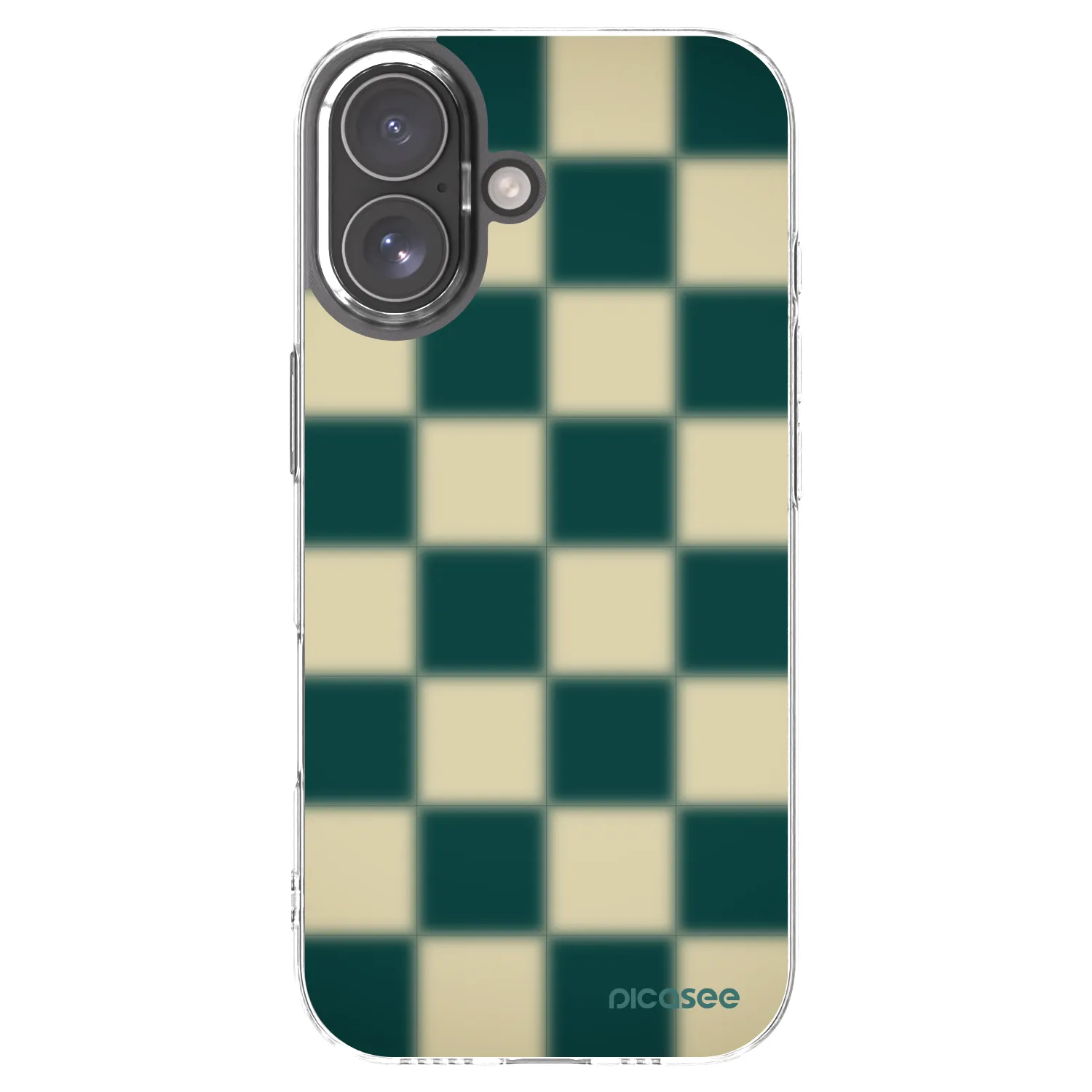 Picasee átlátszó szilikon tok az alábbi mobiltelefonokra Apple iPhone 17 - Shadow Chess