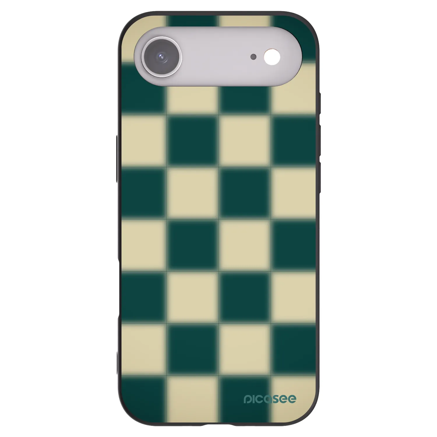 Picasee fekete szilikon tok az alábbi mobiltelefonokra Apple iPhone Air - Shadow Chess