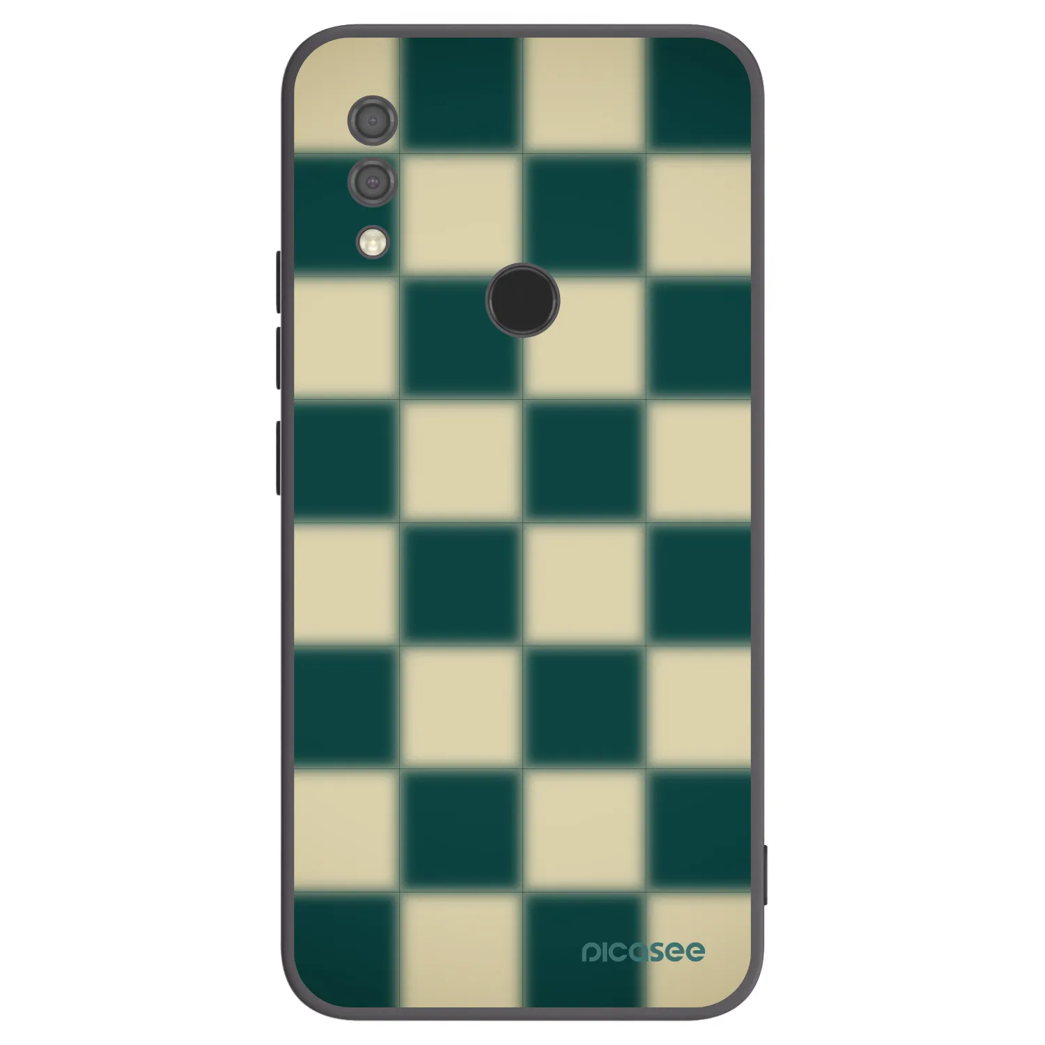 Picasee fekete szilikon tok az alábbi mobiltelefonokra Xiaomi Redmi 7 - Shadow Chess