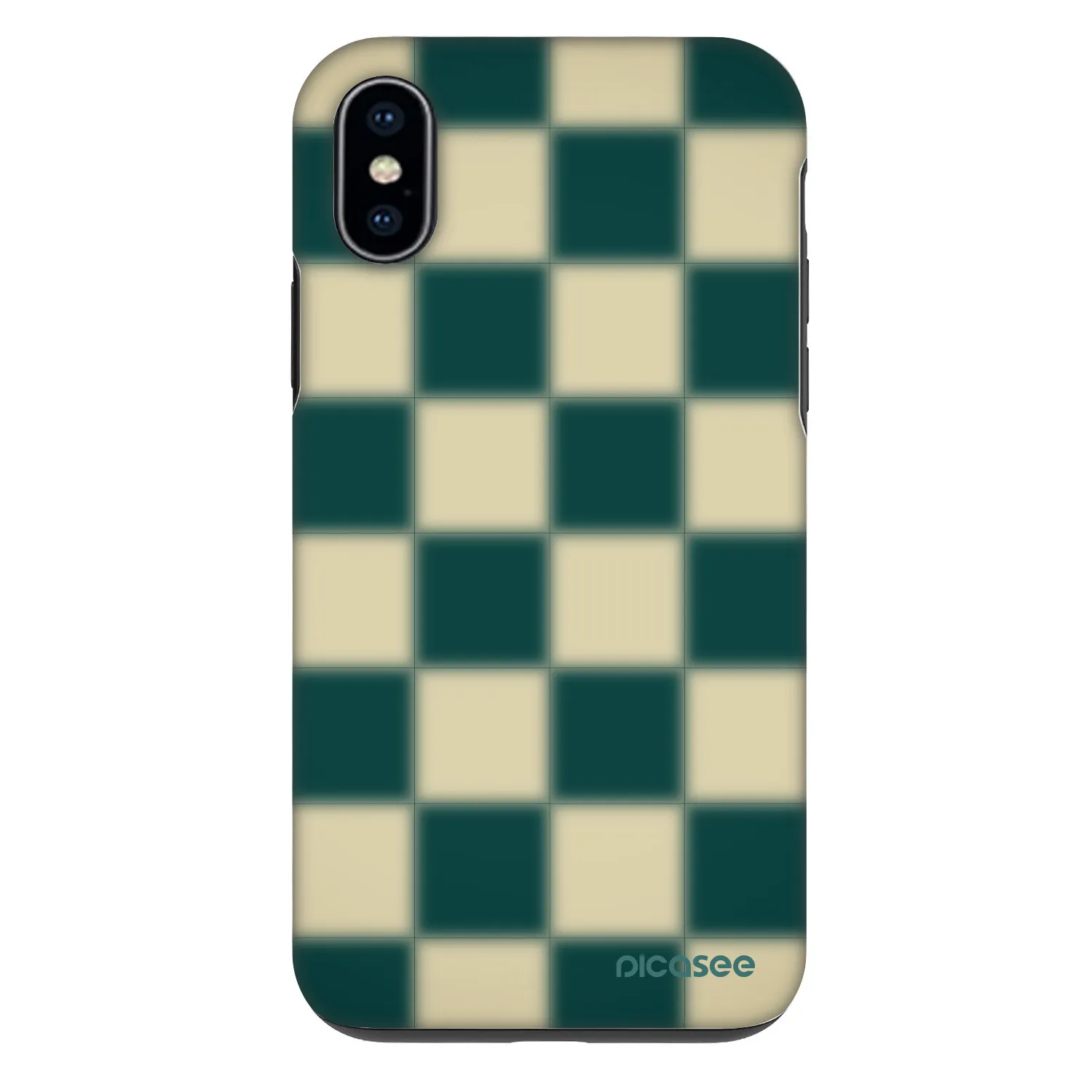 Picasee Fashion Case Apple iPhone X/XS - Shadow Chess