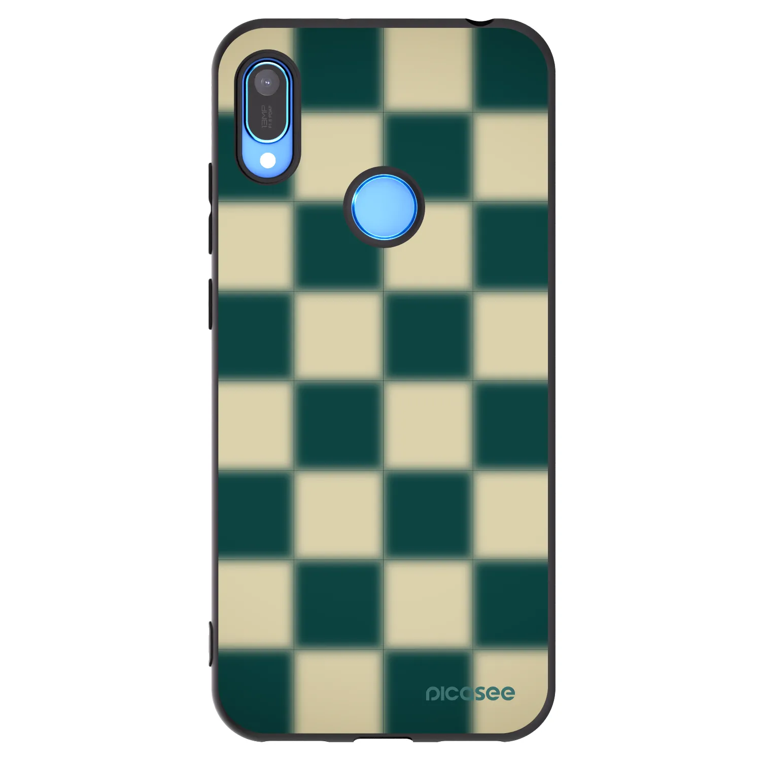 Picasee fekete szilikon tok az alábbi mobiltelefonokra Huawei Y6 2019 - Shadow Chess