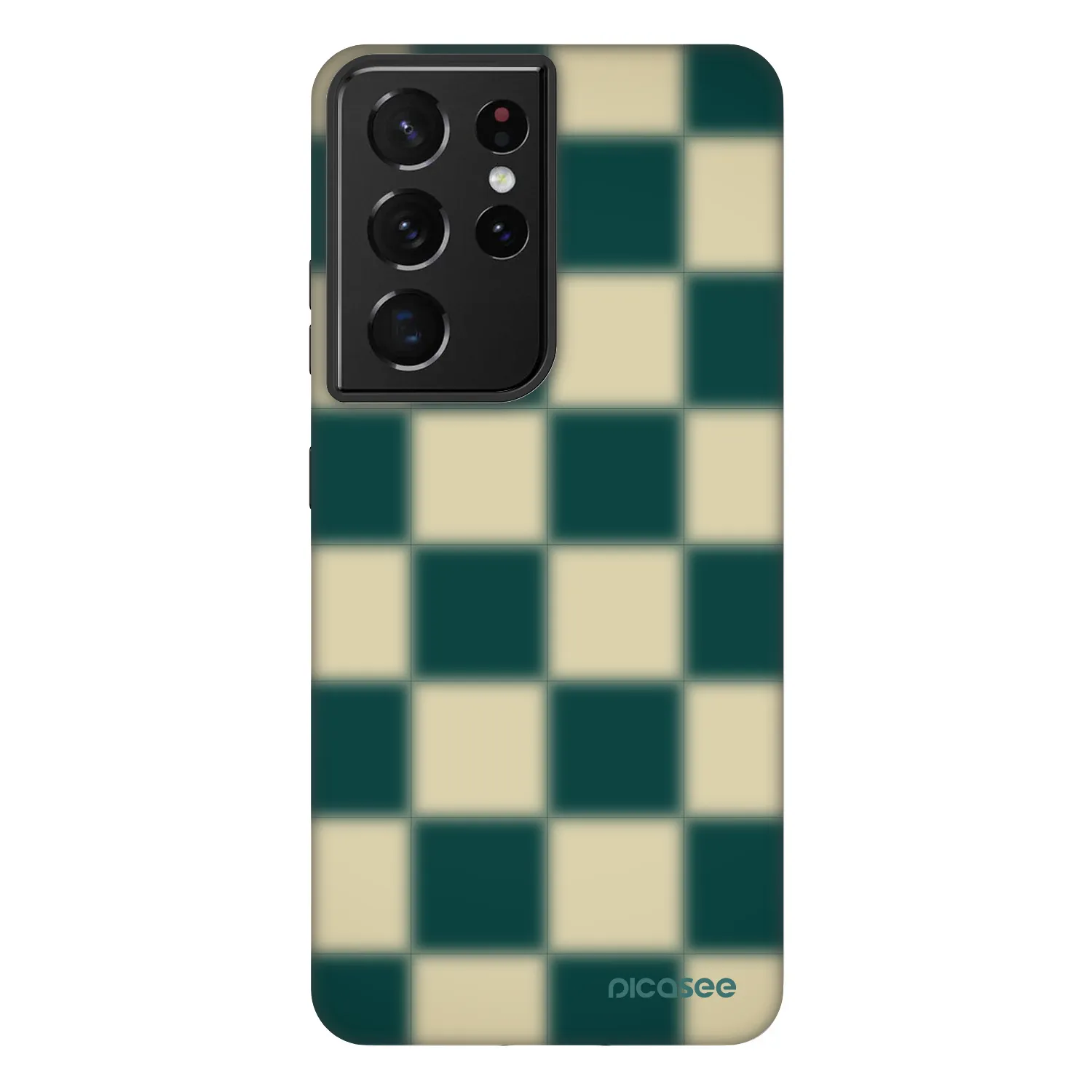 Picasee Fashion Case Samsung Galaxy S21 Ultra 5G G998B - Shadow Chess