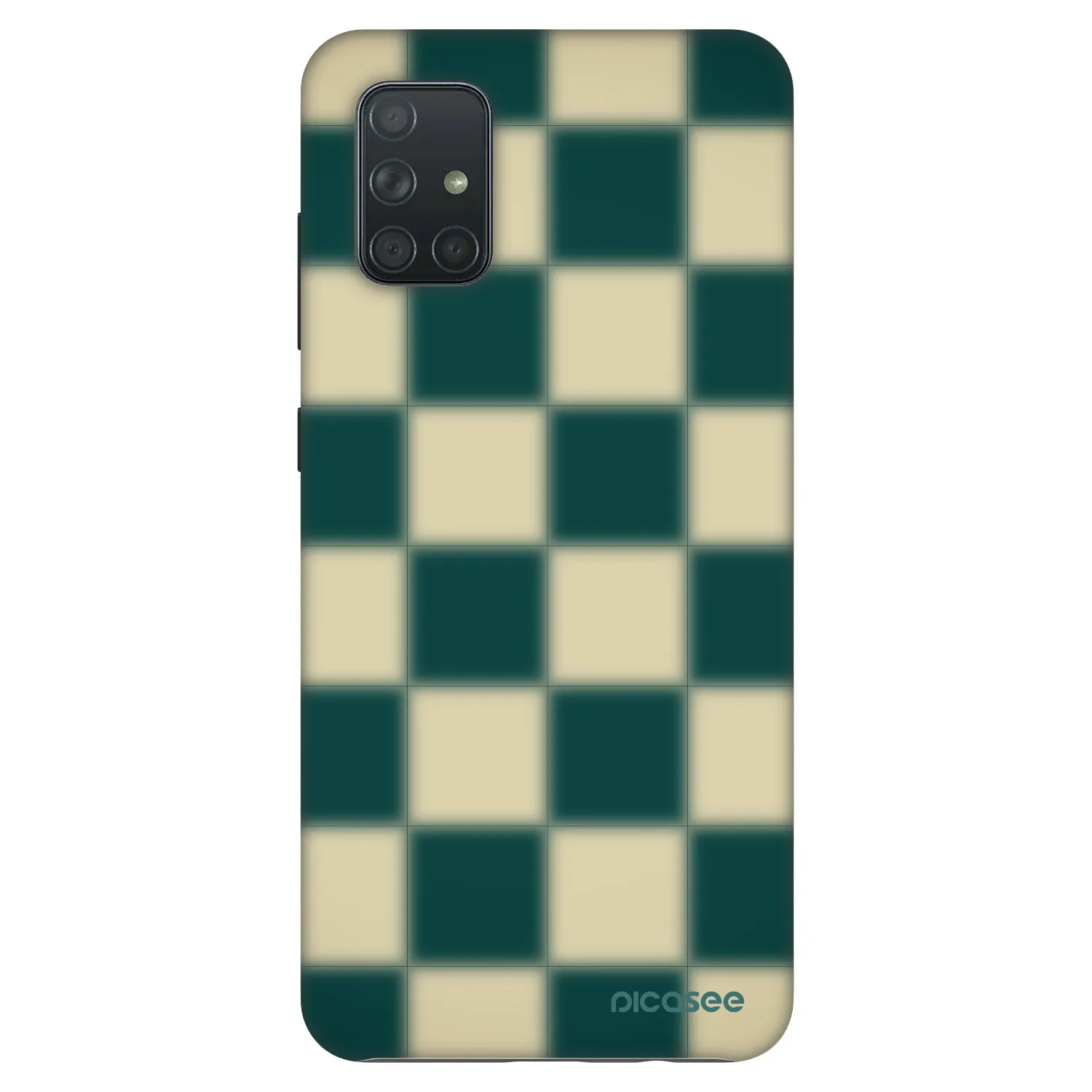 Picasee Fashion Case Samsung Galaxy A71 A715F - Shadow Chess