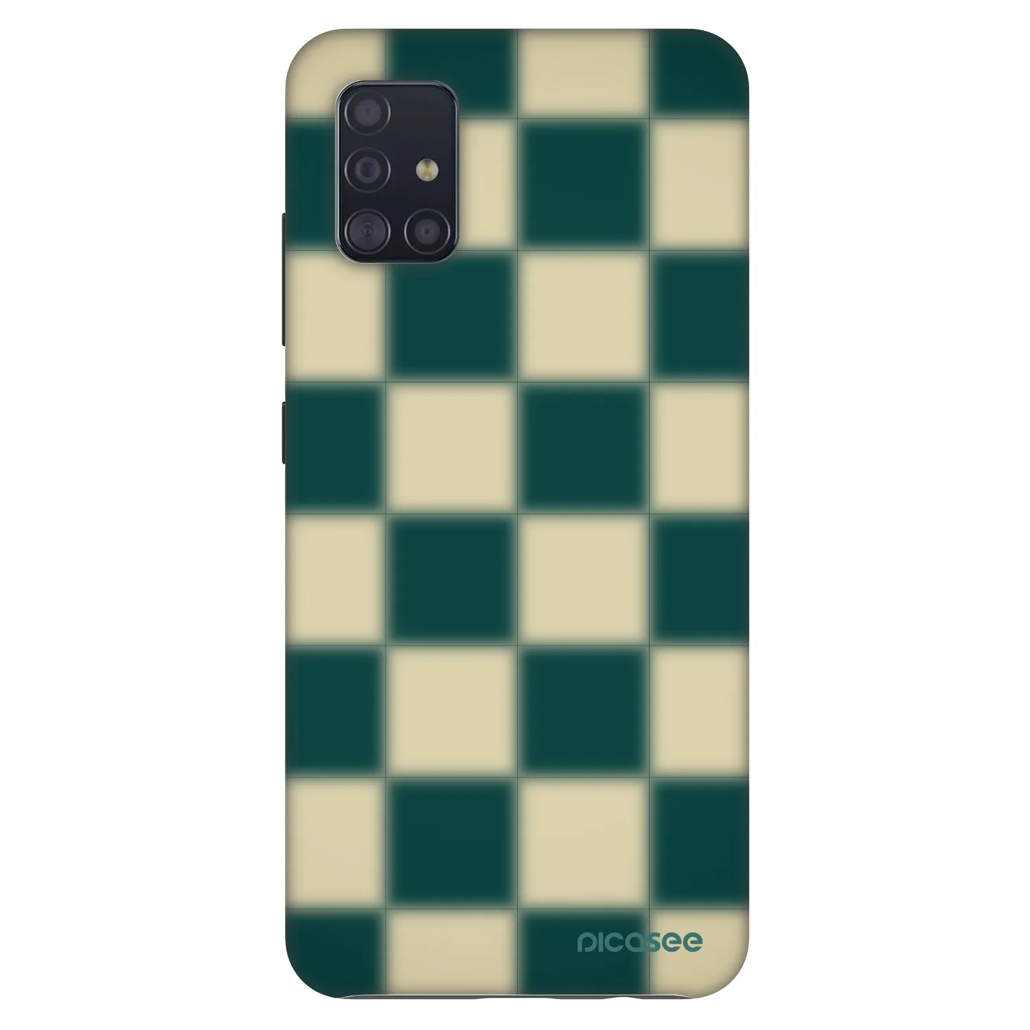 Picasee Fashion Case Samsung Galaxy A51 A515F - Shadow Chess