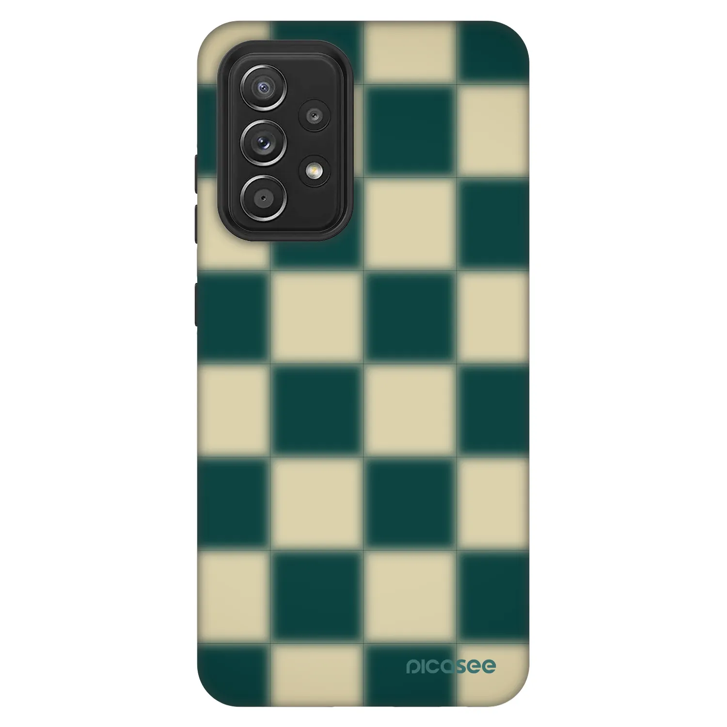 Picasee Fashion Case Samsung Galaxy A52 5G A525F - Shadow Chess