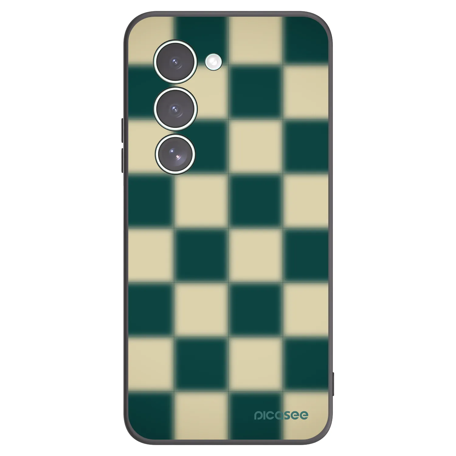 Picasee fekete szilikon tok az alábbi mobiltelefonokra Xiaomi Redmi 15 5G - Shadow Chess