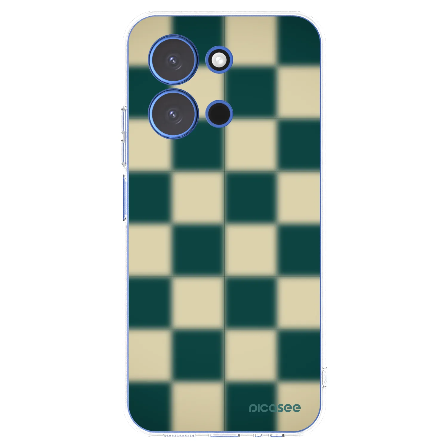 Picasee átlátszó szilikon tok az alábbi mobiltelefonokra Xiaomi Redmi 15C 4G - Shadow Chess