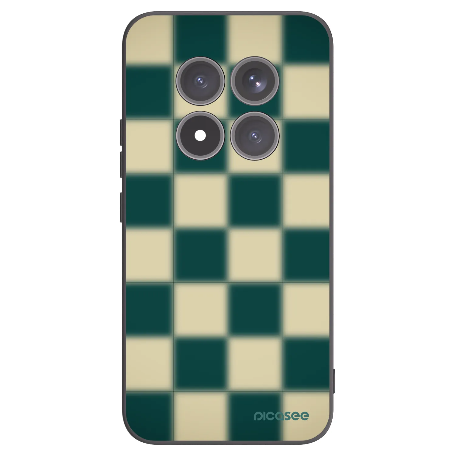 Picasee fekete szilikon tok az alábbi mobiltelefonokra Xiaomi Redmi Note 15 Pro+ - Shadow Chess