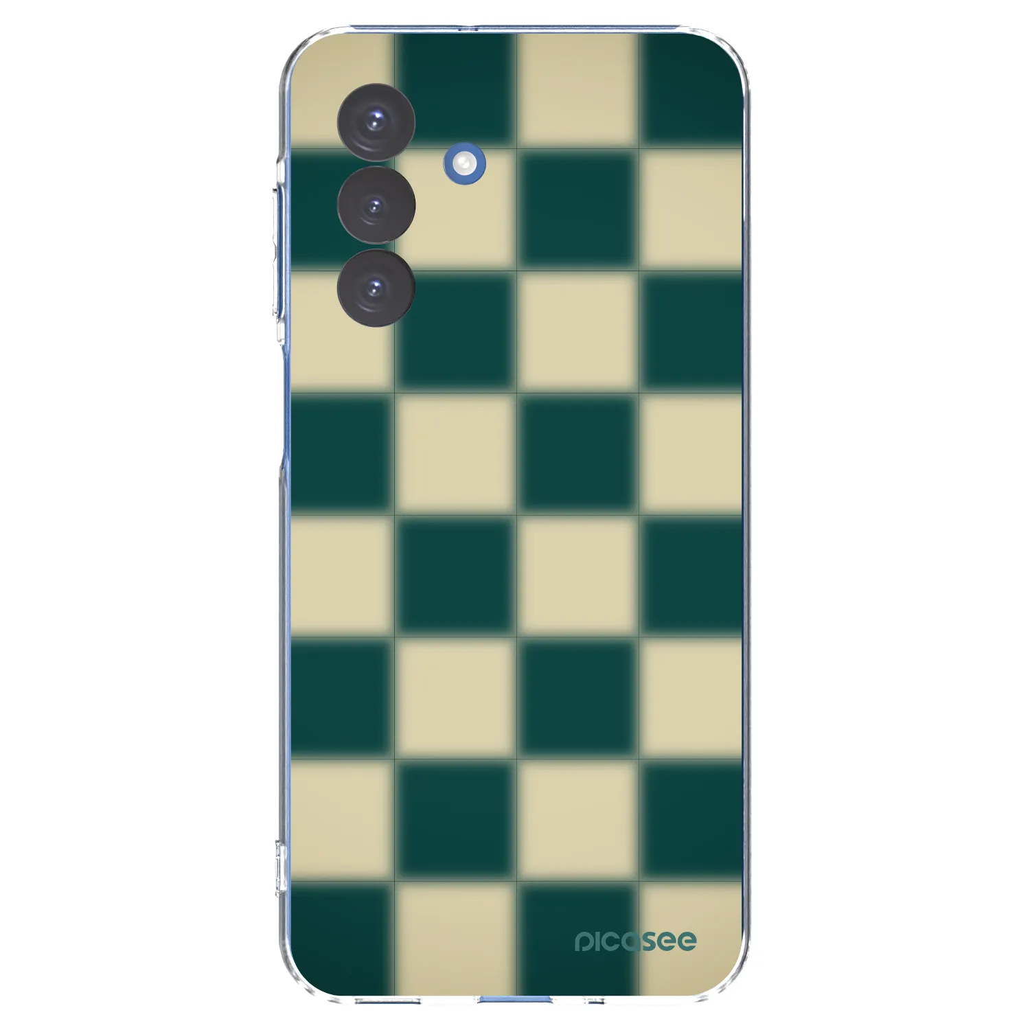 Picasee átlátszó szilikon tok az alábbi mobiltelefonokra Samsung Galaxy A17 5G - Shadow Chess
