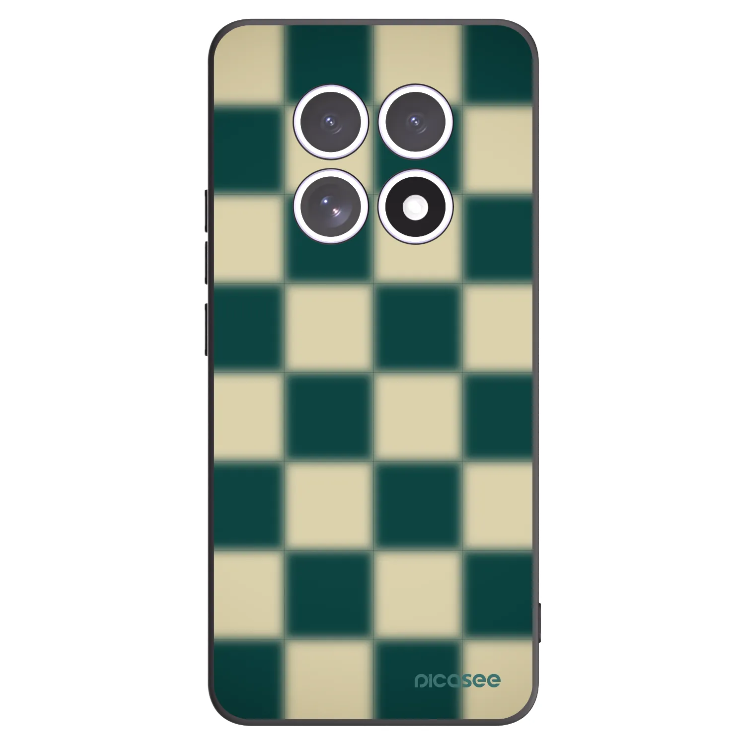 Picasee fekete szilikon tok az alábbi mobiltelefonokra Xiaomi Redmi Note 15 - Shadow Chess