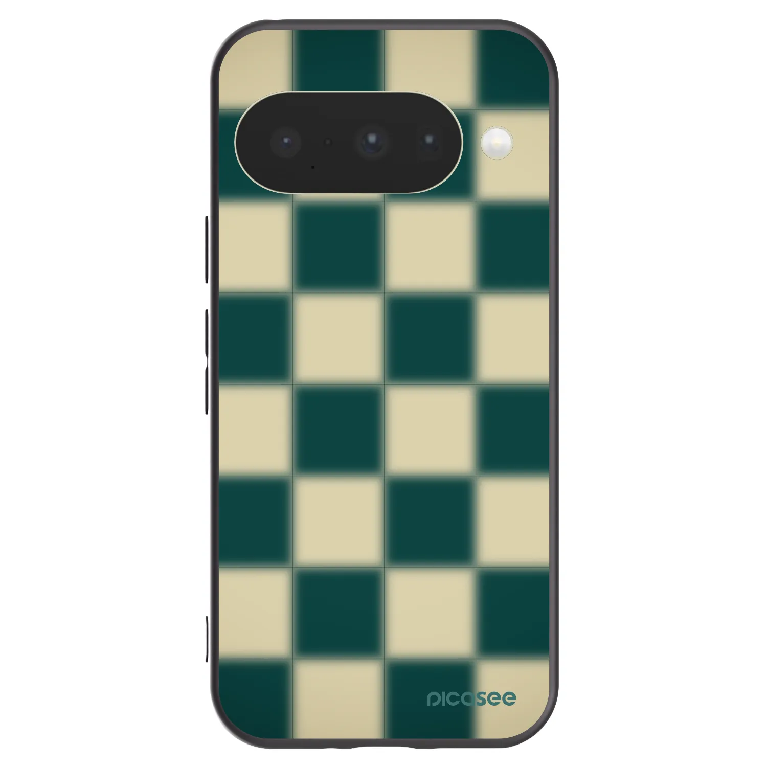 Picasee fekete szilikon tok az alábbi mobiltelefonokra Google Pixel 10 - Shadow Chess