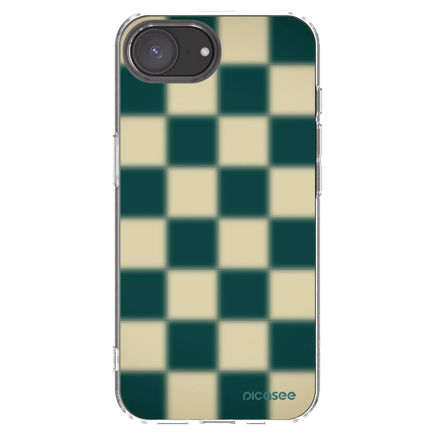 Picasee átlátszó szilikon tok az alábbi mobiltelefonokra Apple iPhone 17e - Shadow Chess