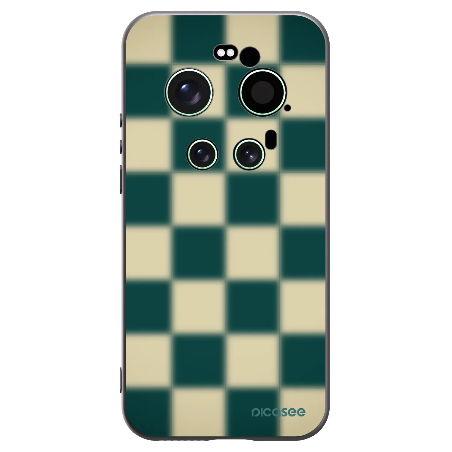 Picasee fekete szilikon tok az alábbi mobiltelefonokra Xiaomi 17 Ultra - Shadow Chess