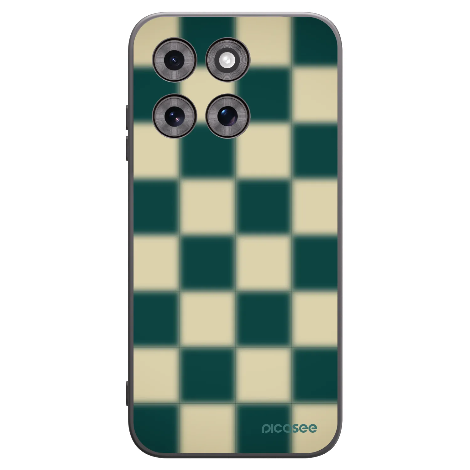 Picasee fekete szilikon tok az alábbi mobiltelefonokra Motorola Moto G77 - Shadow Chess