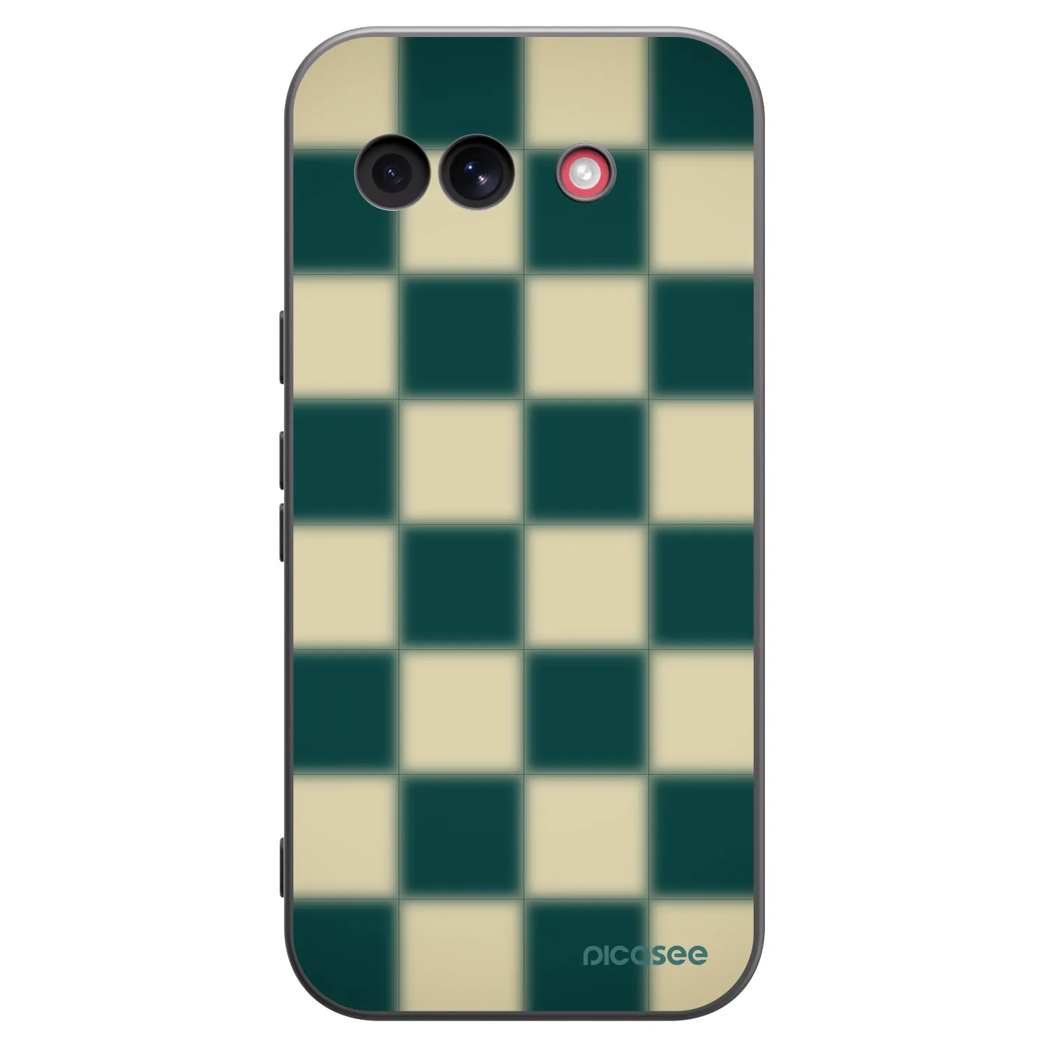 Picasee fekete szilikon tok az alábbi mobiltelefonokra Google Pixel 10a - Shadow Chess
