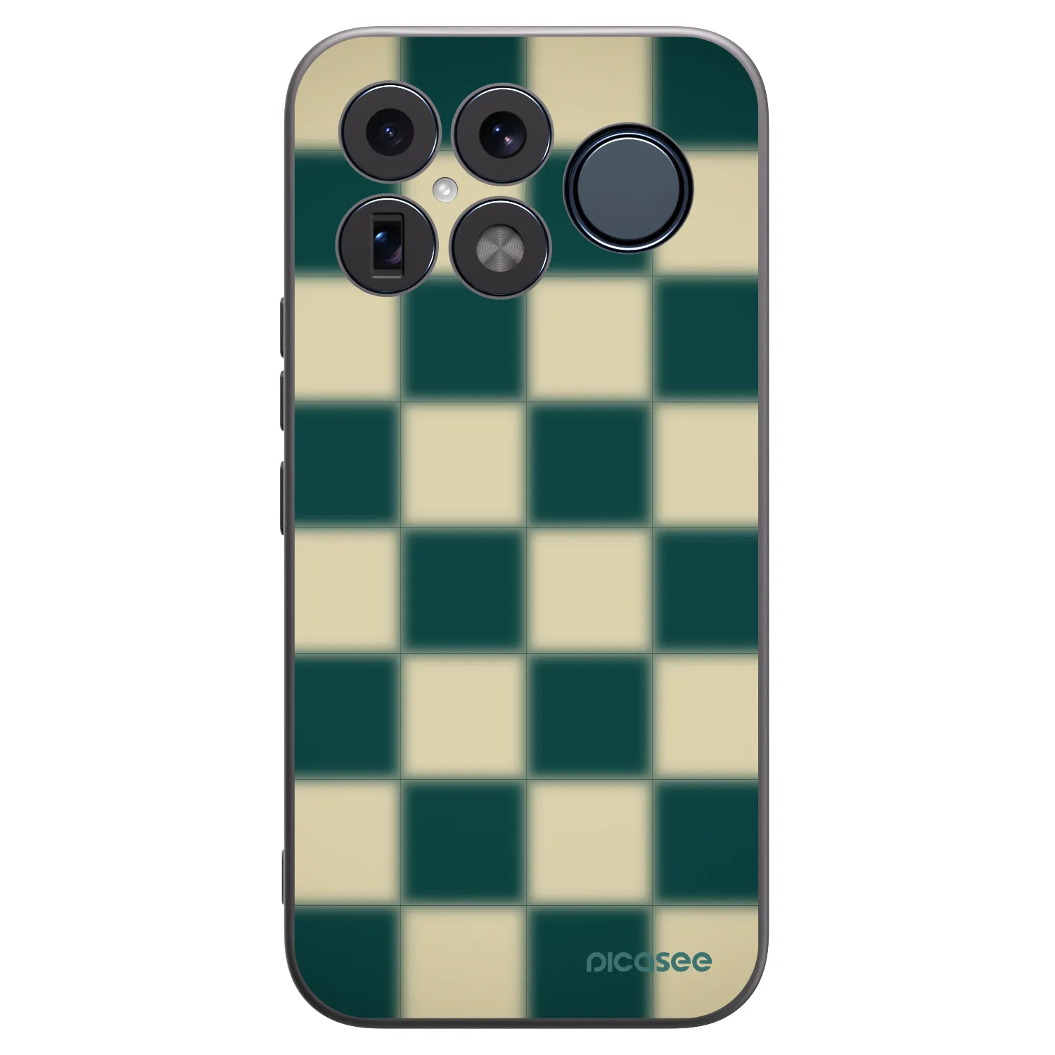 Picasee fekete szilikon tok az alábbi mobiltelefonokra Xiaomi Poco F8 Ultra - Shadow Chess