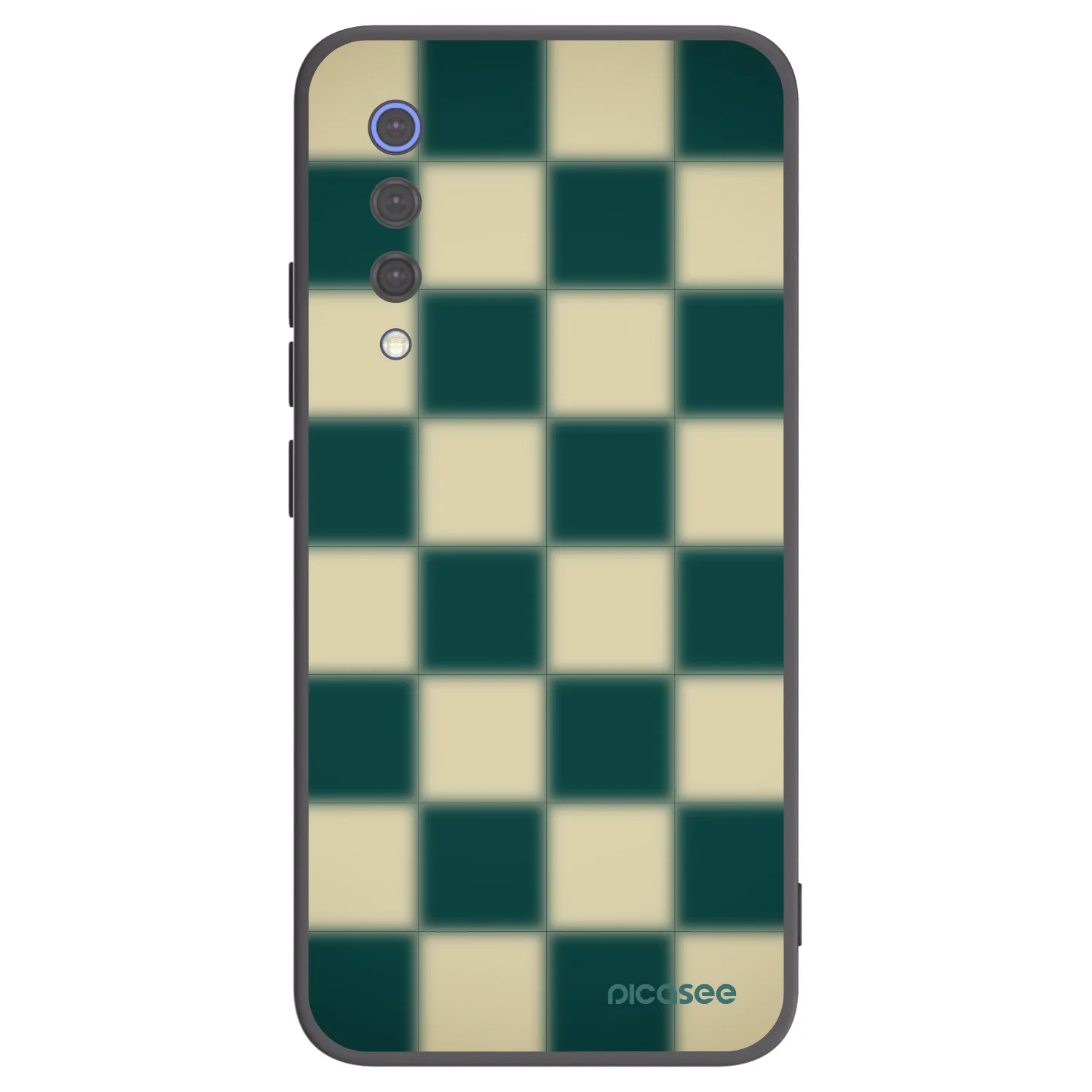 Picasee fekete szilikon tok az alábbi mobiltelefonokra Xiaomi Mi 9 SE - Shadow Chess