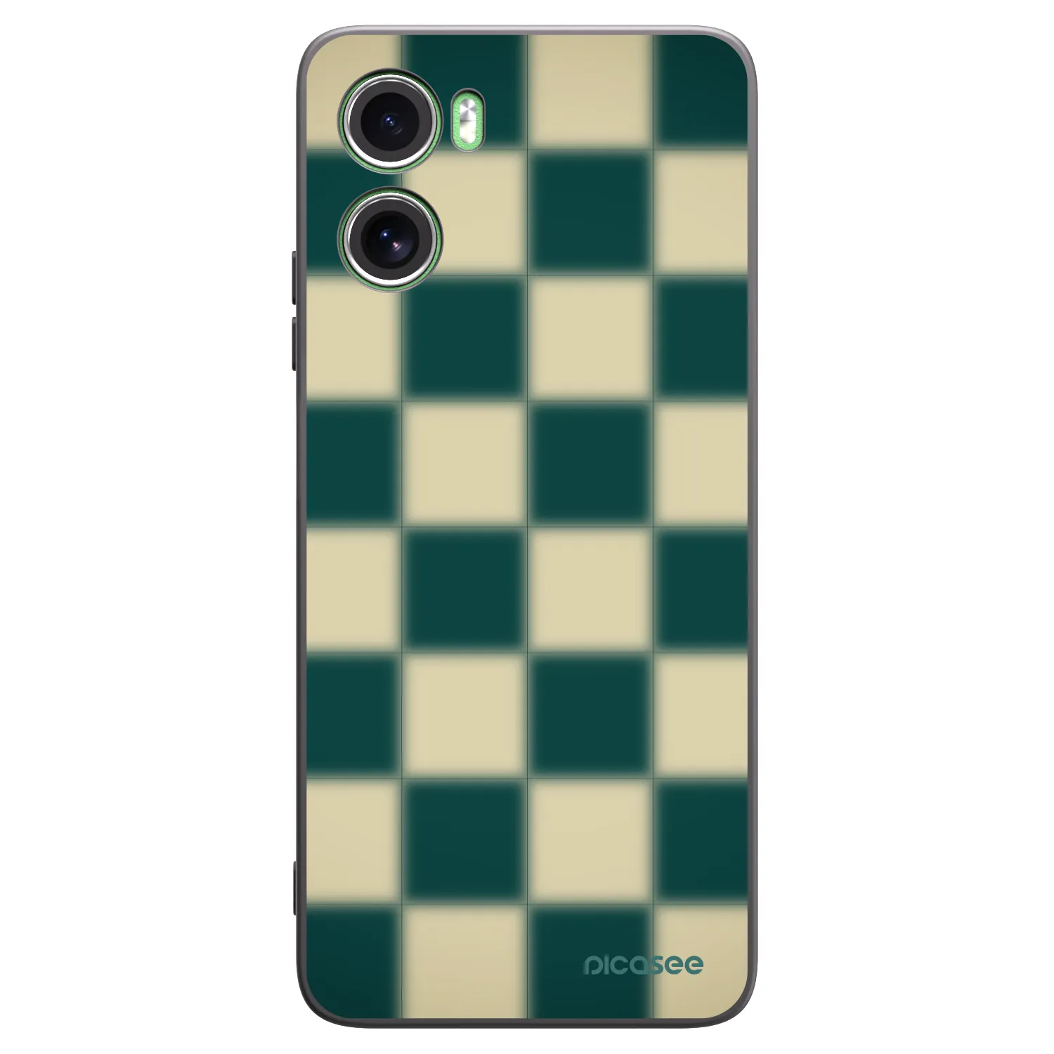 Picasee fekete szilikon tok az alábbi mobiltelefonokra Motorola Moto G06 - Shadow Chess