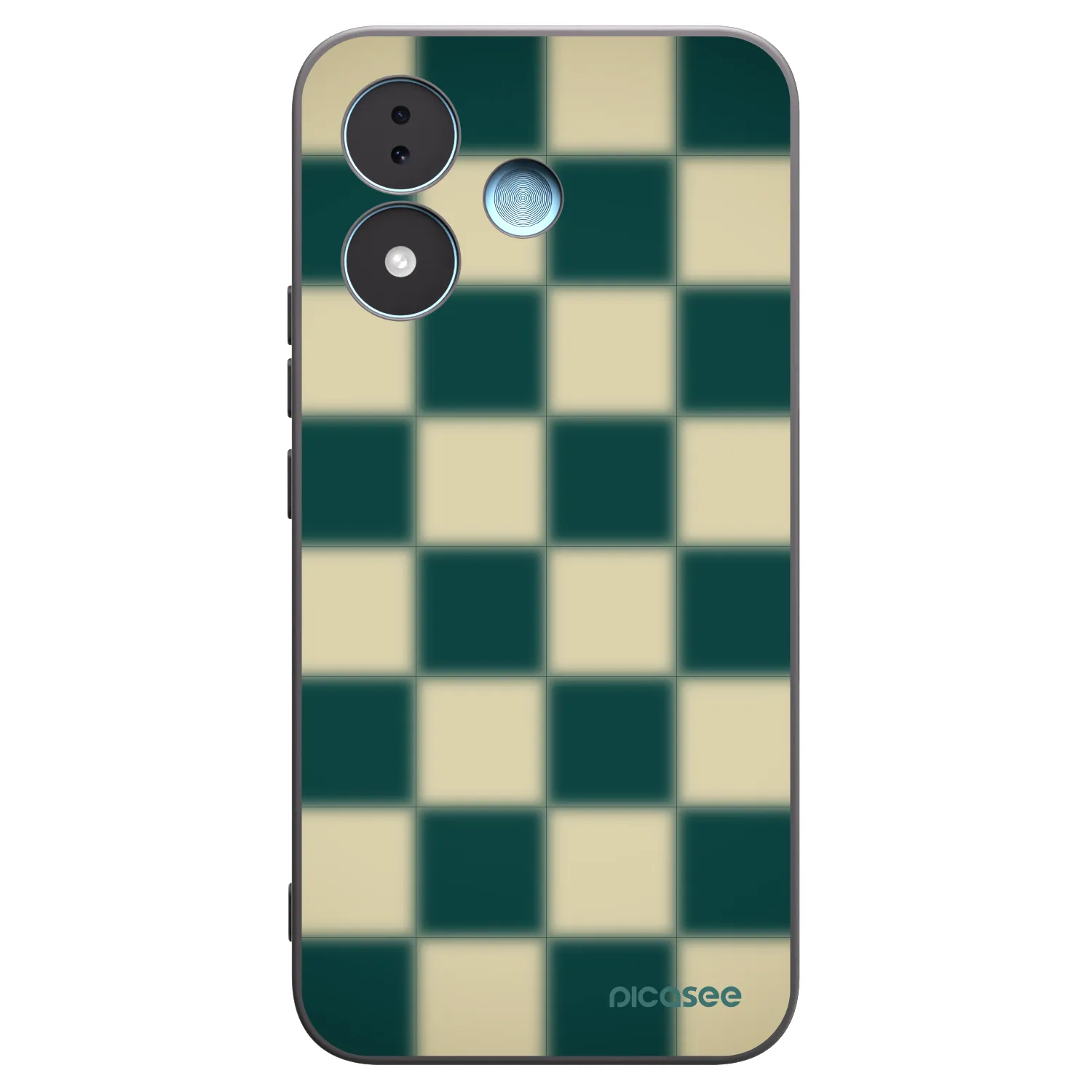 Picasee fekete szilikon tok az alábbi mobiltelefonokra Xiaomi Redmi Note 17 5G - Shadow Chess