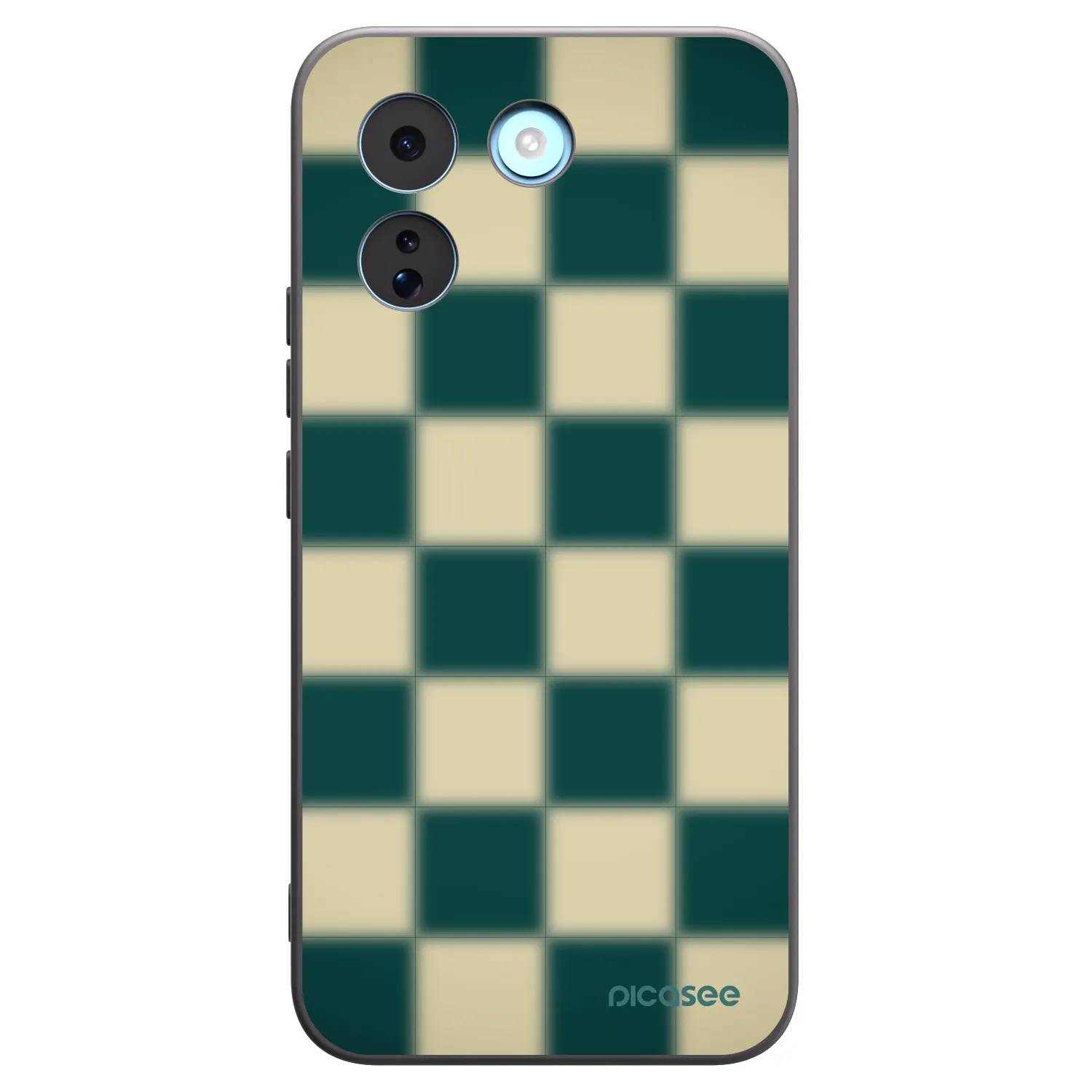 Picasee fekete szilikon tok az alábbi mobiltelefonokra Xiaomi Redmi Note 17 Pro MAX 5G - Shadow Chess