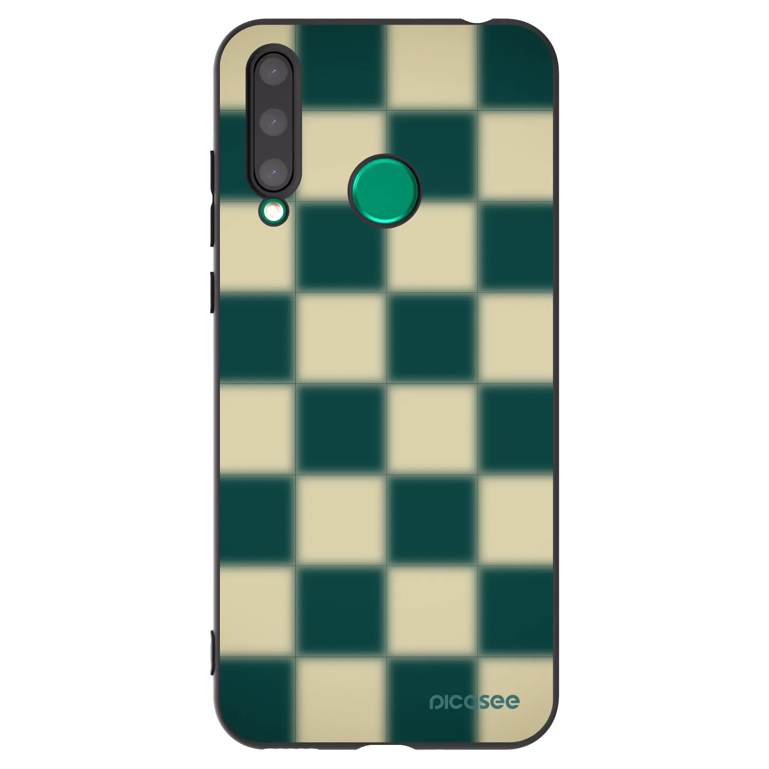 Picasee fekete szilikon tok az alábbi mobiltelefonokra Honor 20 Lite - Shadow Chess