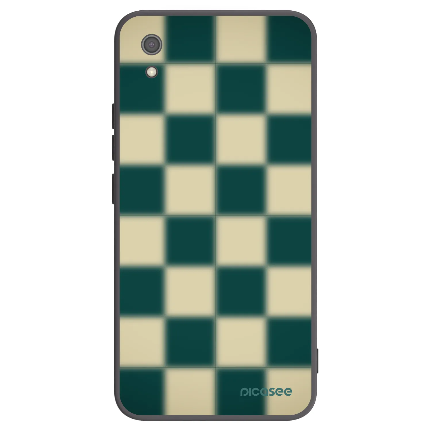 Picasee fekete szilikon tok az alábbi mobiltelefonokra Xiaomi Redmi 7A - Shadow Chess