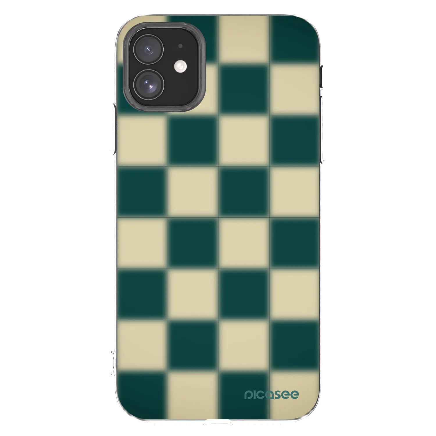 Picasee átlátszó szilikon tok az alábbi mobiltelefonokra Apple iPhone 11 - Shadow Chess