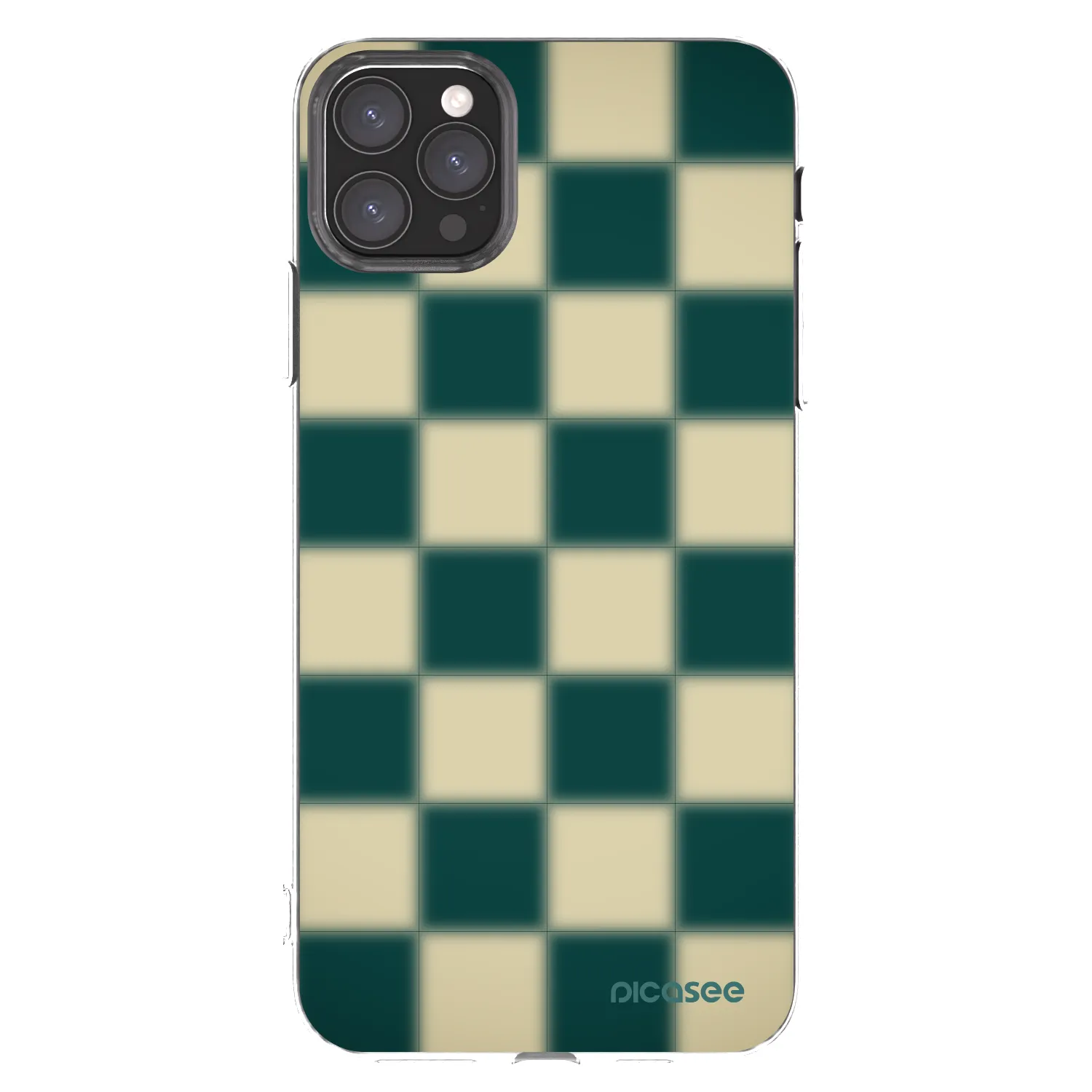 Picasee átlátszó szilikon tok az alábbi mobiltelefonokra Apple iPhone 11 Pro Max - Shadow Chess