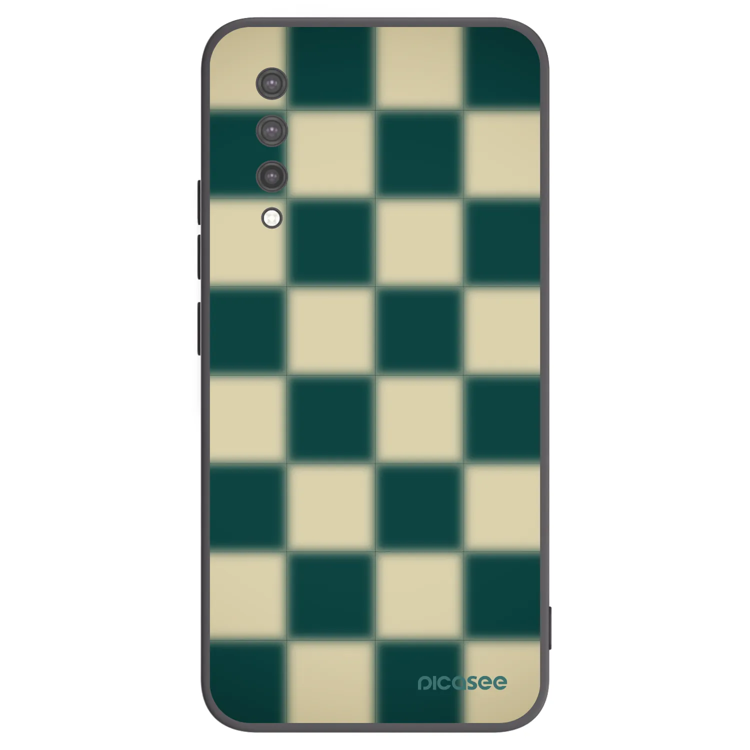 Picasee fekete szilikon tok az alábbi mobiltelefonokra Xiaomi Mi 9 Lite - Shadow Chess