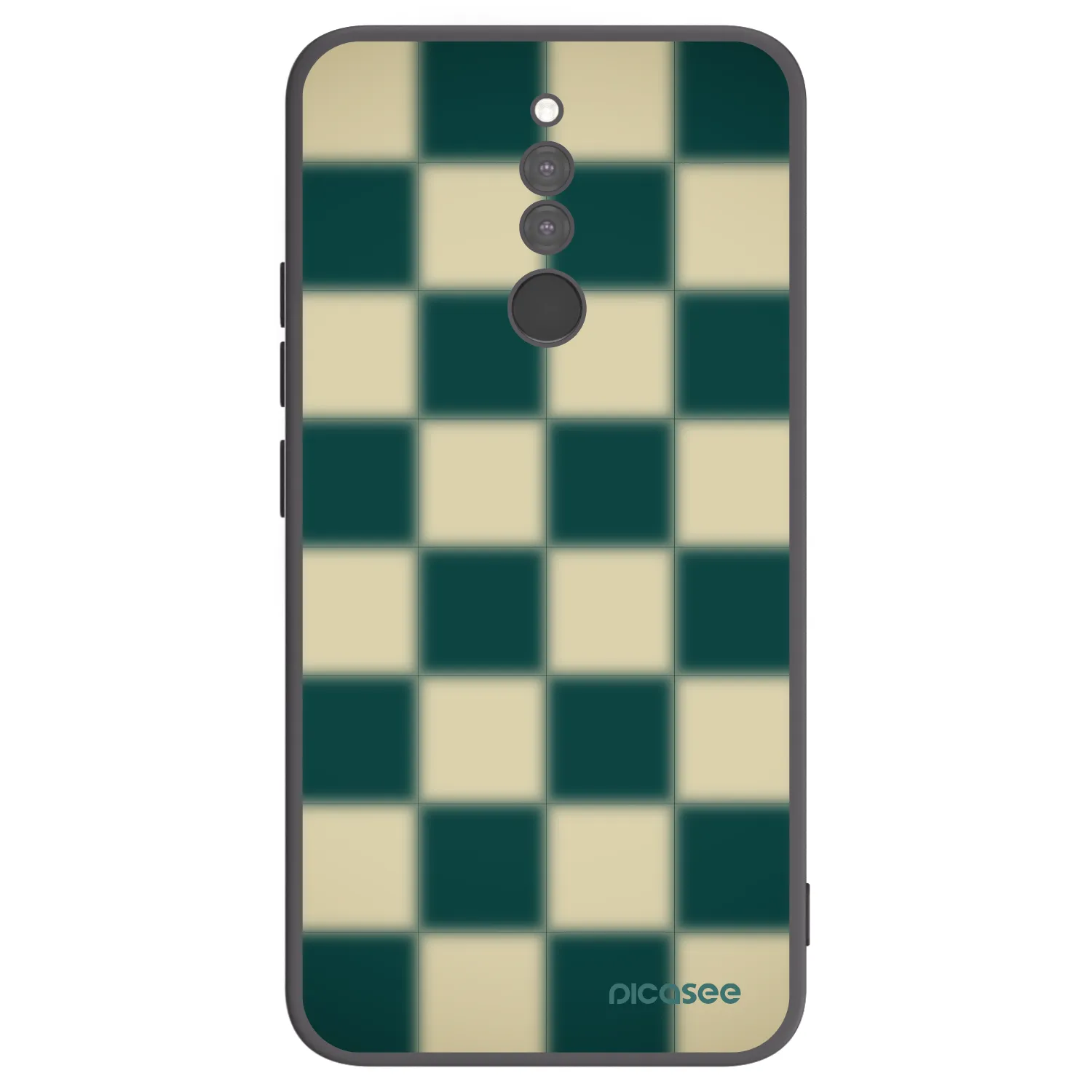 Picasee fekete szilikon tok az alábbi mobiltelefonokra Xiaomi Redmi 8 - Shadow Chess