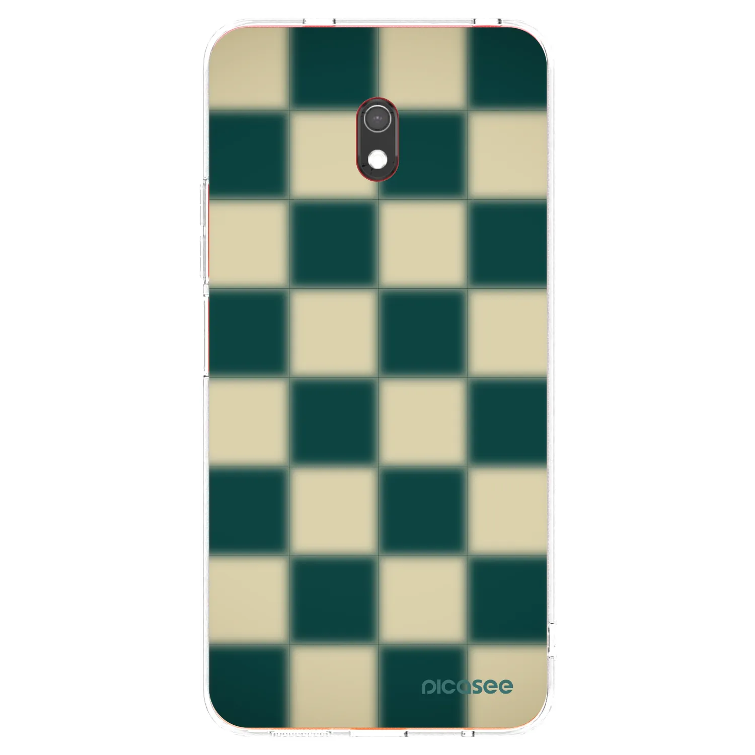 Picasee átlátszó szilikon tok az alábbi mobiltelefonokra Xiaomi Redmi 8A - Shadow Chess