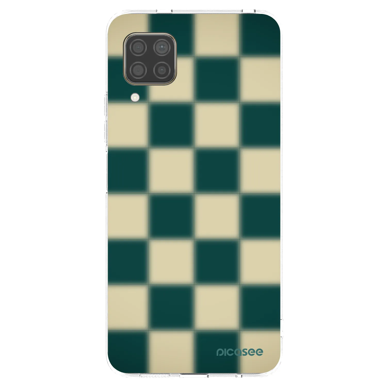 Picasee átlátszó szilikon tok az alábbi mobiltelefonokra Huawei P40 Lite - Shadow Chess