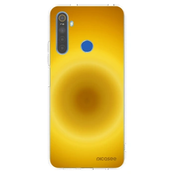 Picasee átlátszó szilikon tok az alábbi mobiltelefonokra Realme 5 - Solar Pulse